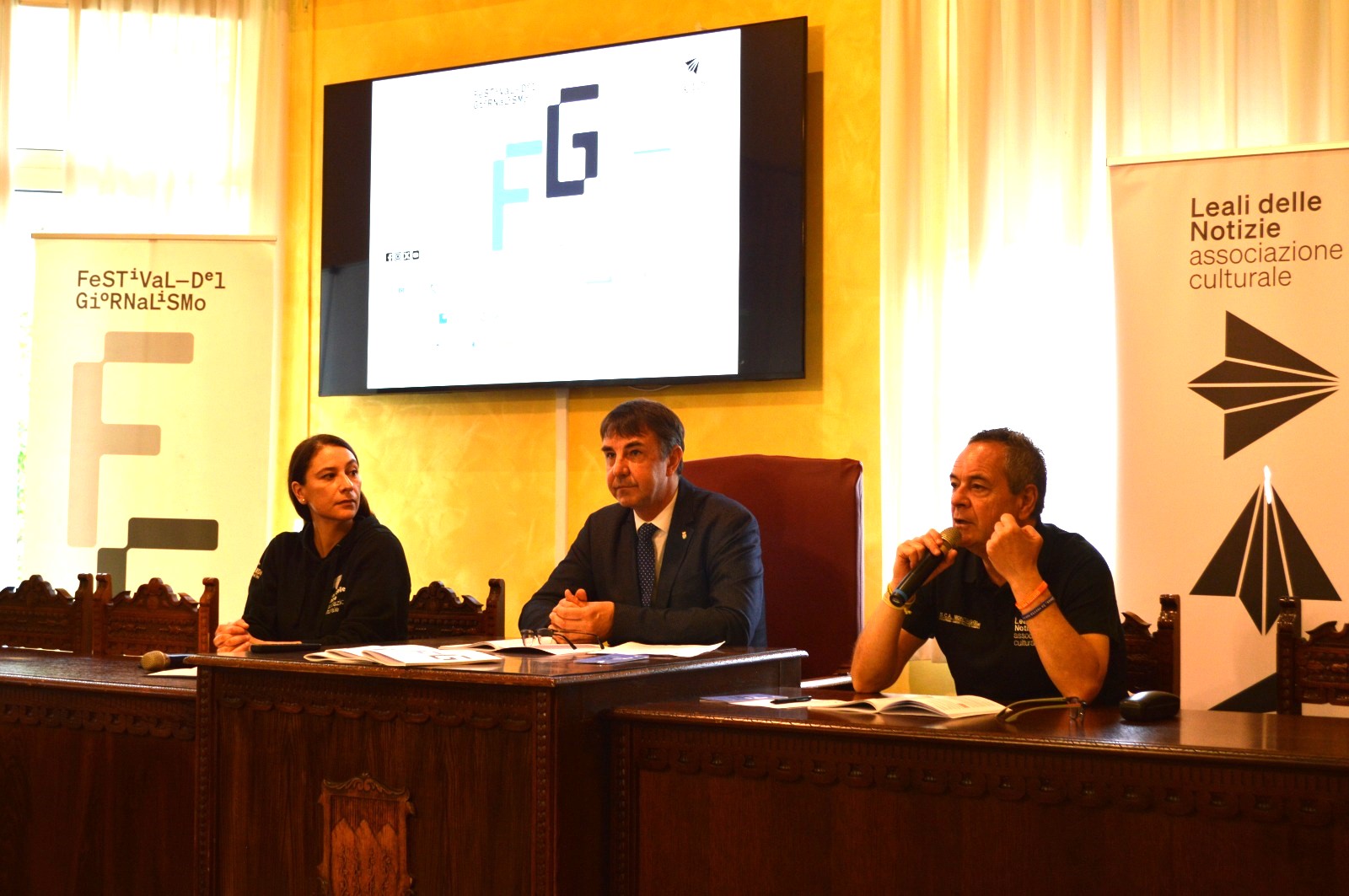 Immagine per Ronchi, quel «Sogno condiviso per la libertà» di Luciana Esposito è il faro del Festival del Giornalismo 2026
