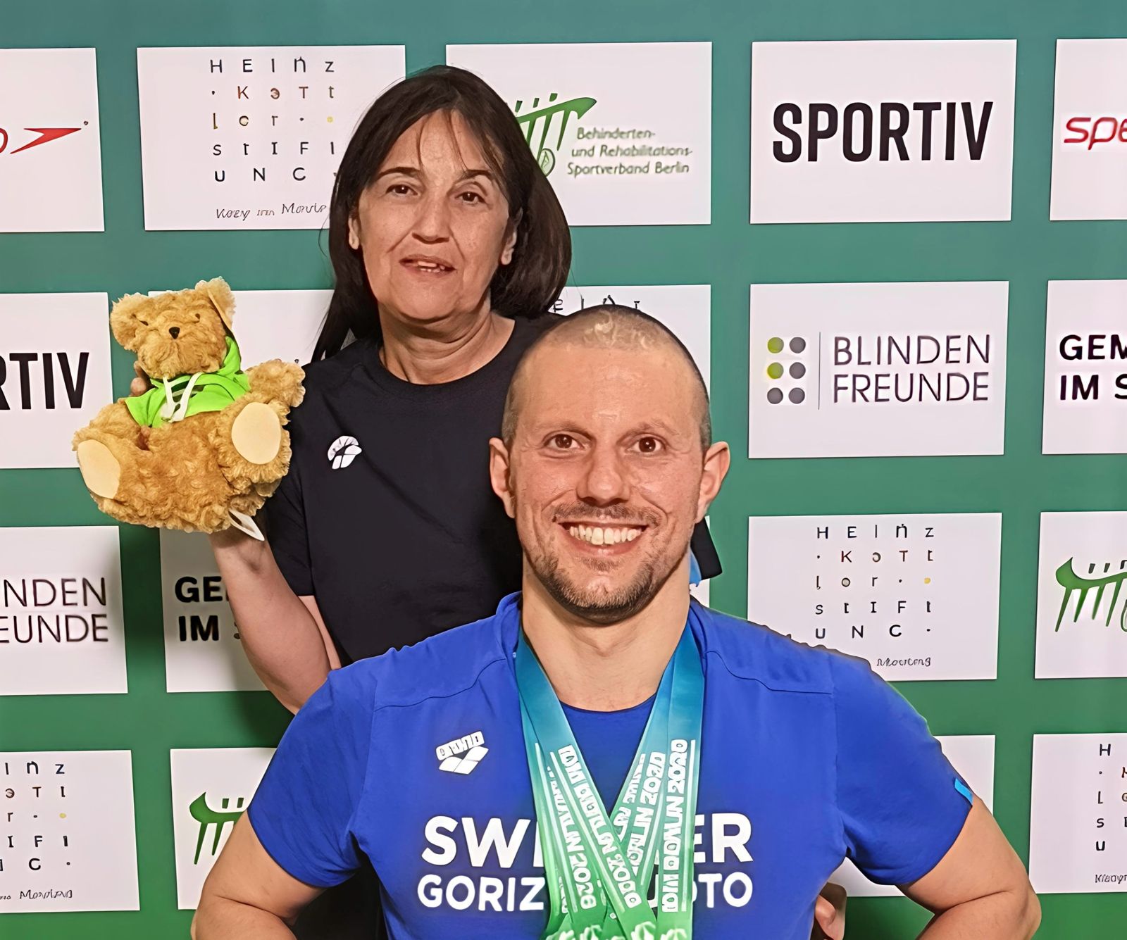Immagine per Gorizia, Luca Da Prato domina ancora nel nuoto paralimpico: quattro record e tre medaglie agli IDM Berlin 2026