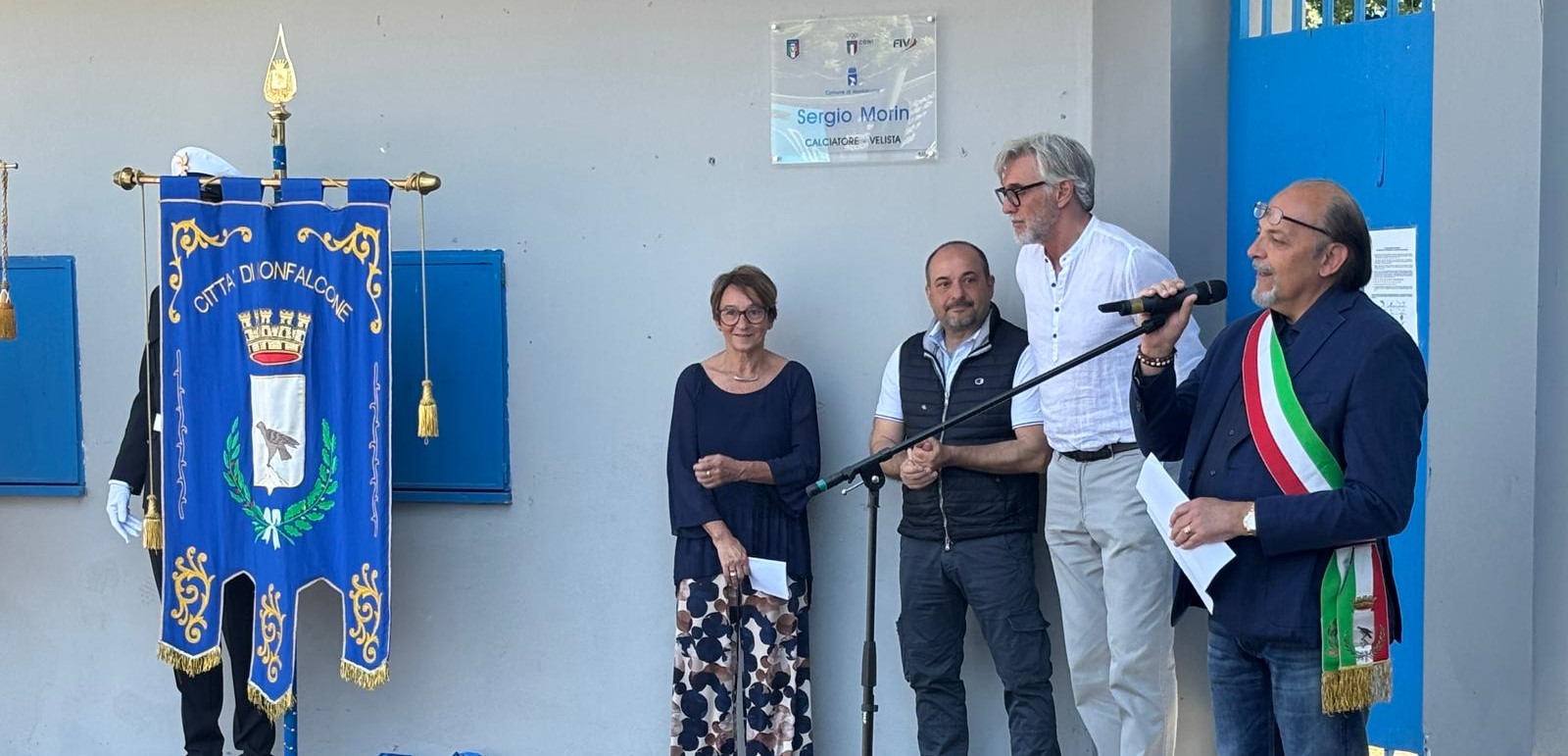 Monfalcone, lo Stadio Comunale di via Boito è stato intitolato a Sergio Morin