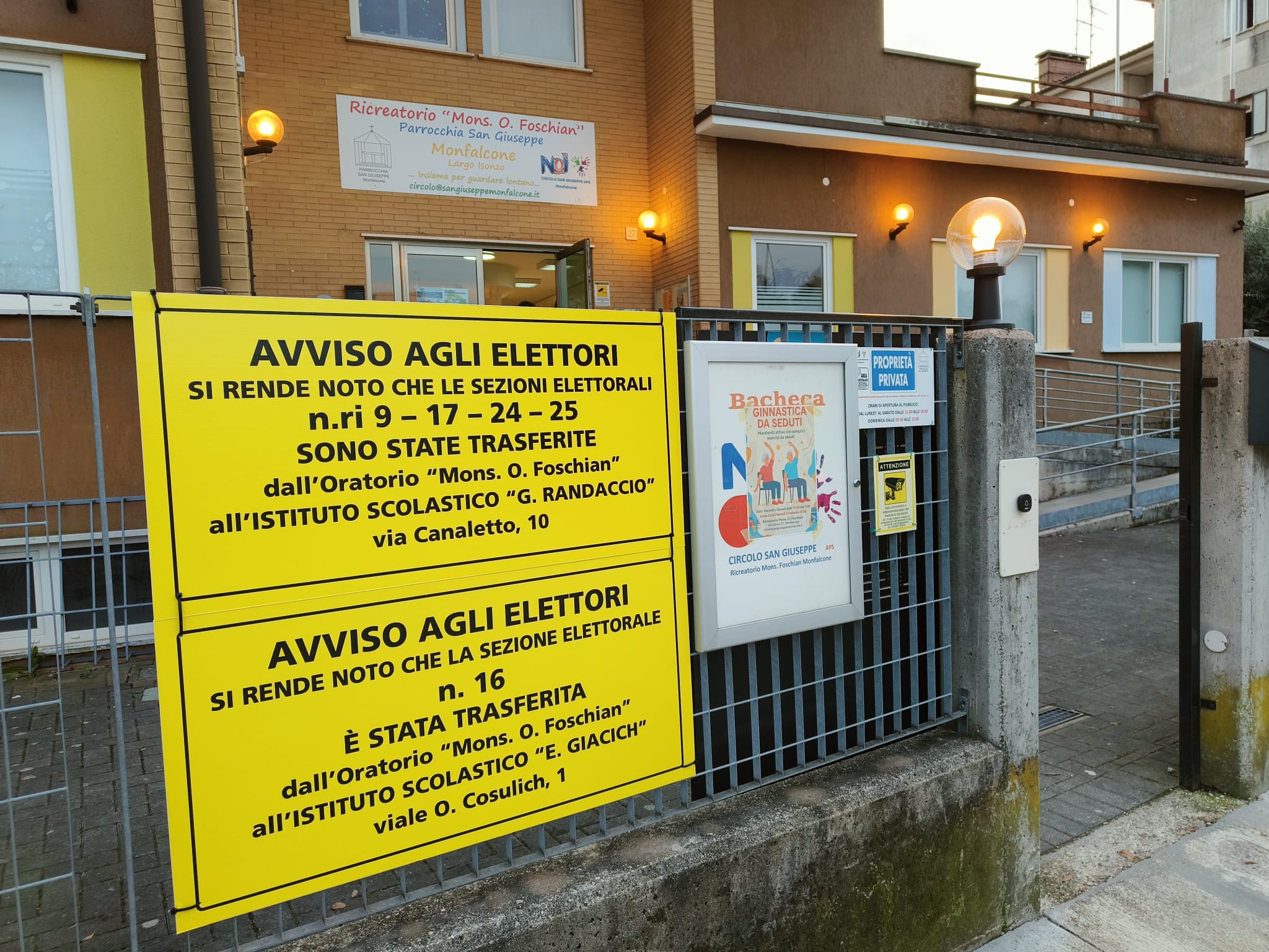 Immagine per Monfalcone, il 22 e il 23 marzo attivo il servizio di trasporto del CRI ai seggi per elettori con difficoltà motorie