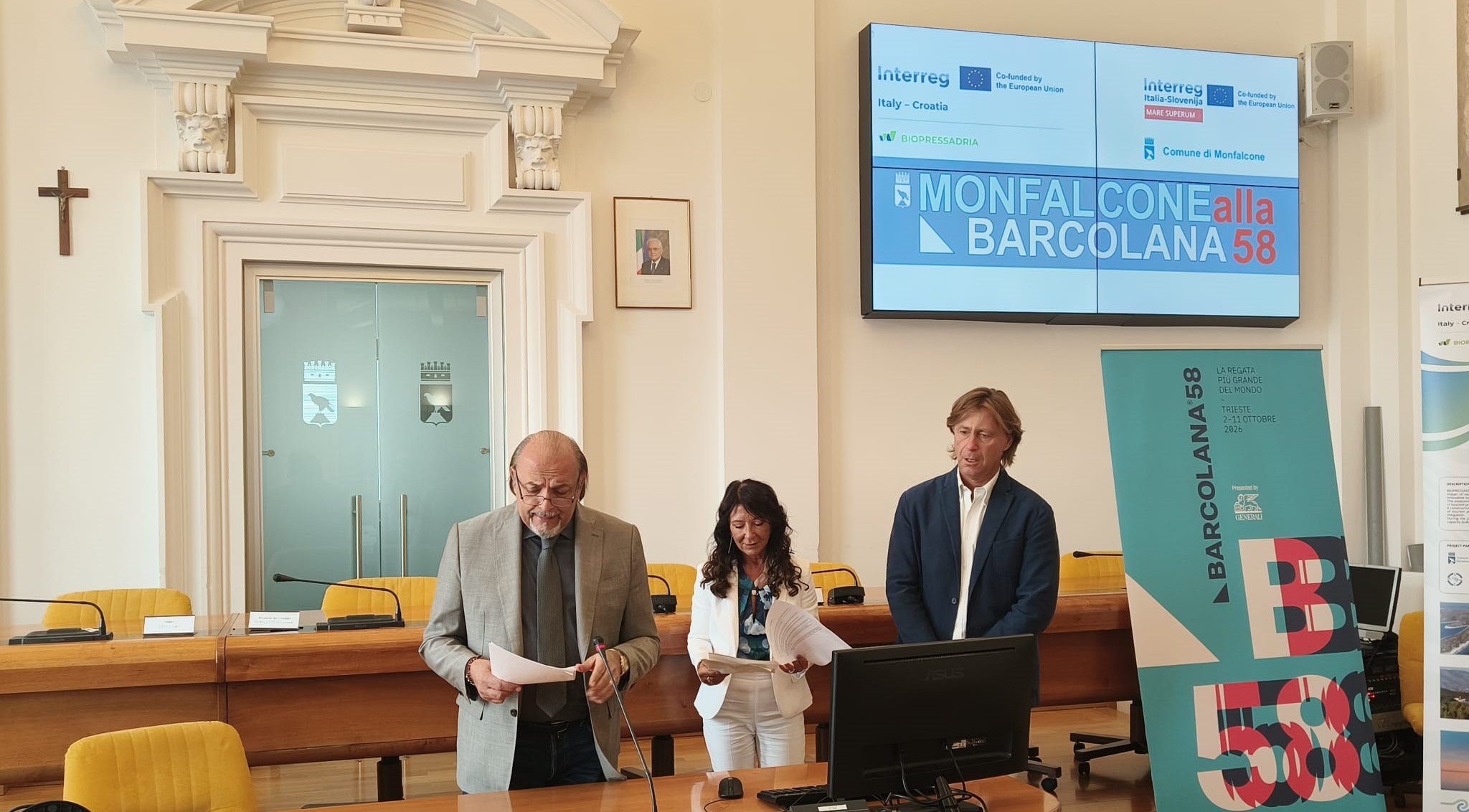 Immagine per Mare, sostenibilità e Blue Economy: Monfalcone porta le sua ‘agenda europea’ alla Barcolana 58