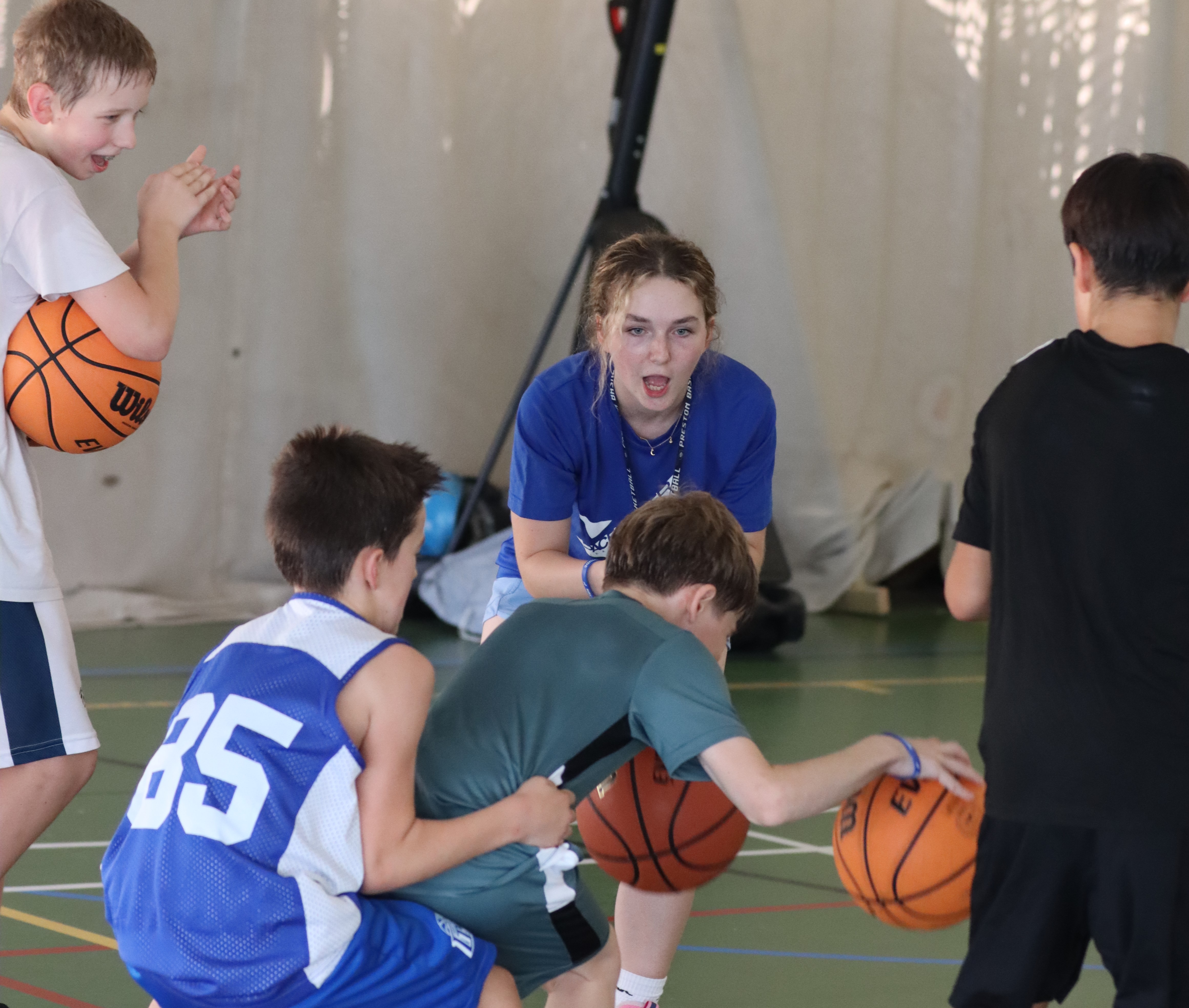 Immagine per Gorizia, il basket parla inglese: tre giorni di allenamento con coach internazionali