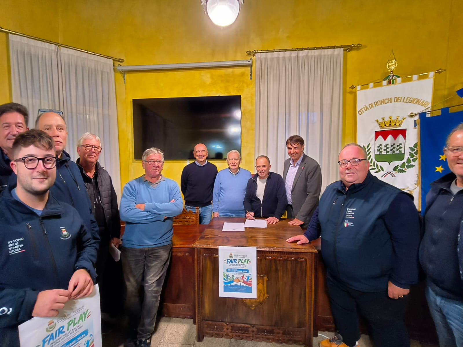 Immagine per Fair Play in campo e in palestra, firmata a Ronchi la Carta educativa: lo sport diventa scuola di valori