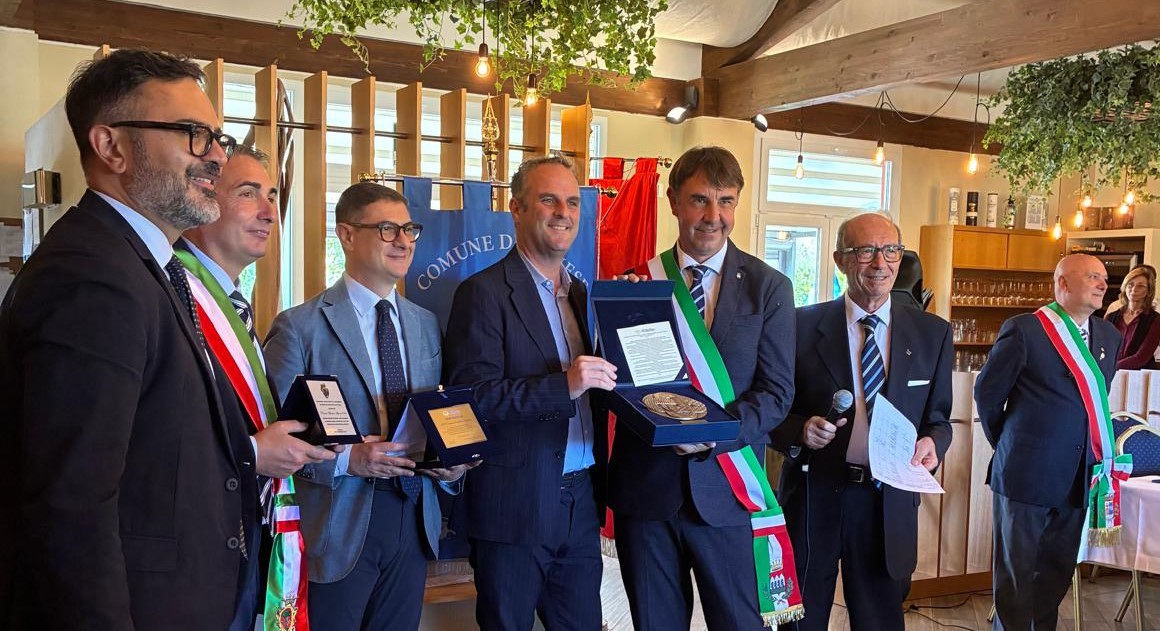 Immagine per Premio Martini 2026, Ronchi dei Legionari premiata a Farnese per il suo impegno europeo