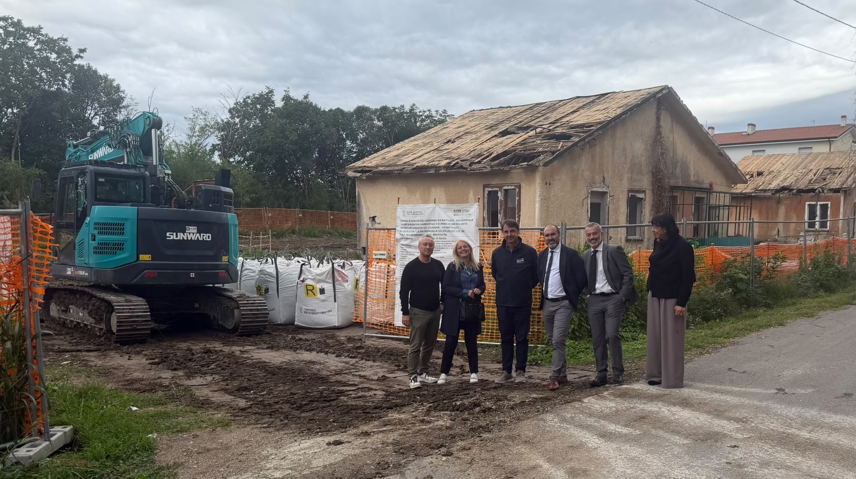 Case Pater a Ronchi, Tubetti dopo il via alle demolizioni: «Finalmente si volta pagina»