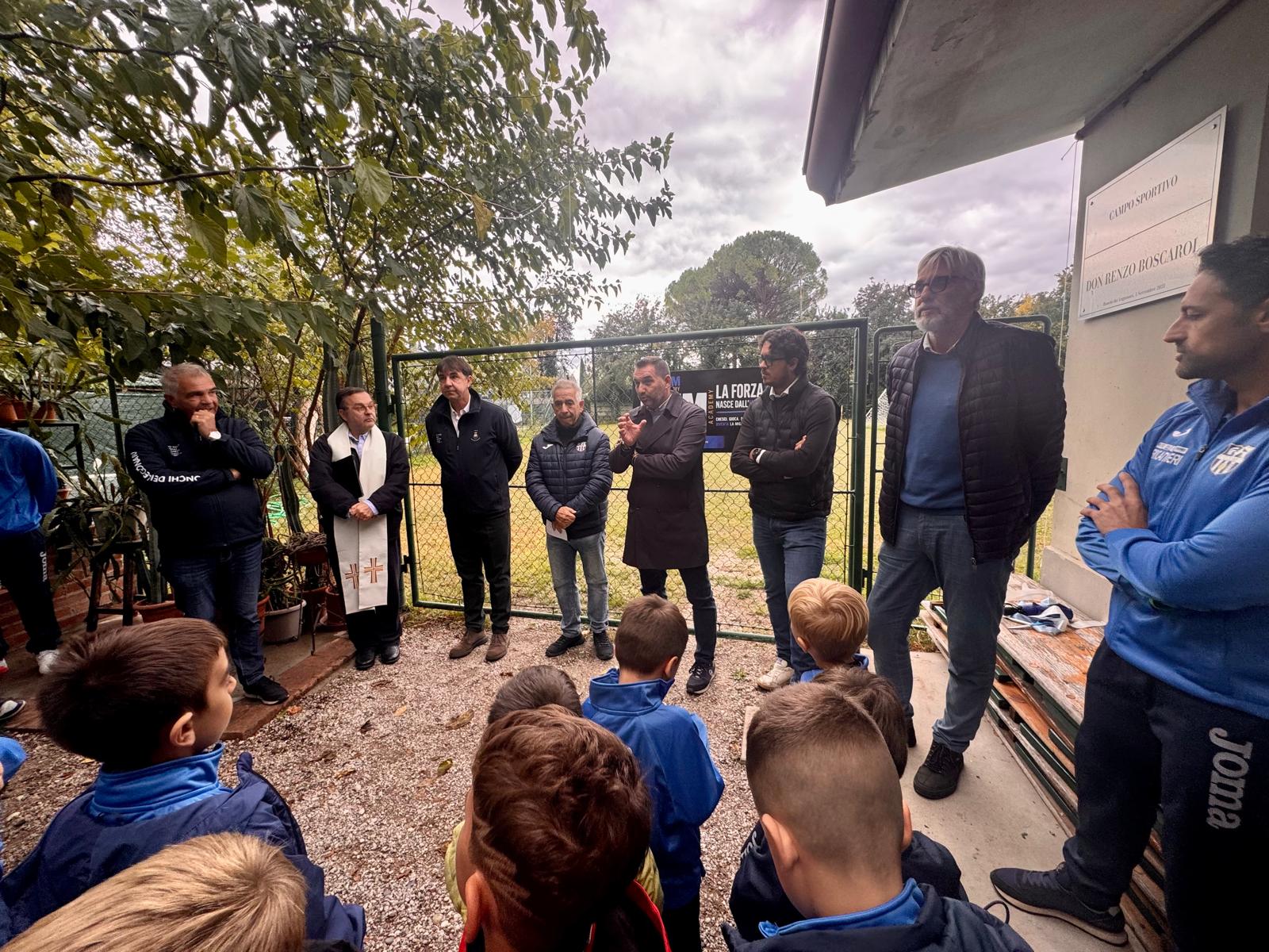 Immagine per L'UFM trova casa al campo sportivo ‘Don Boscarol’: lo storico campo di Ronchi rinasce con i giovani dell'Academy