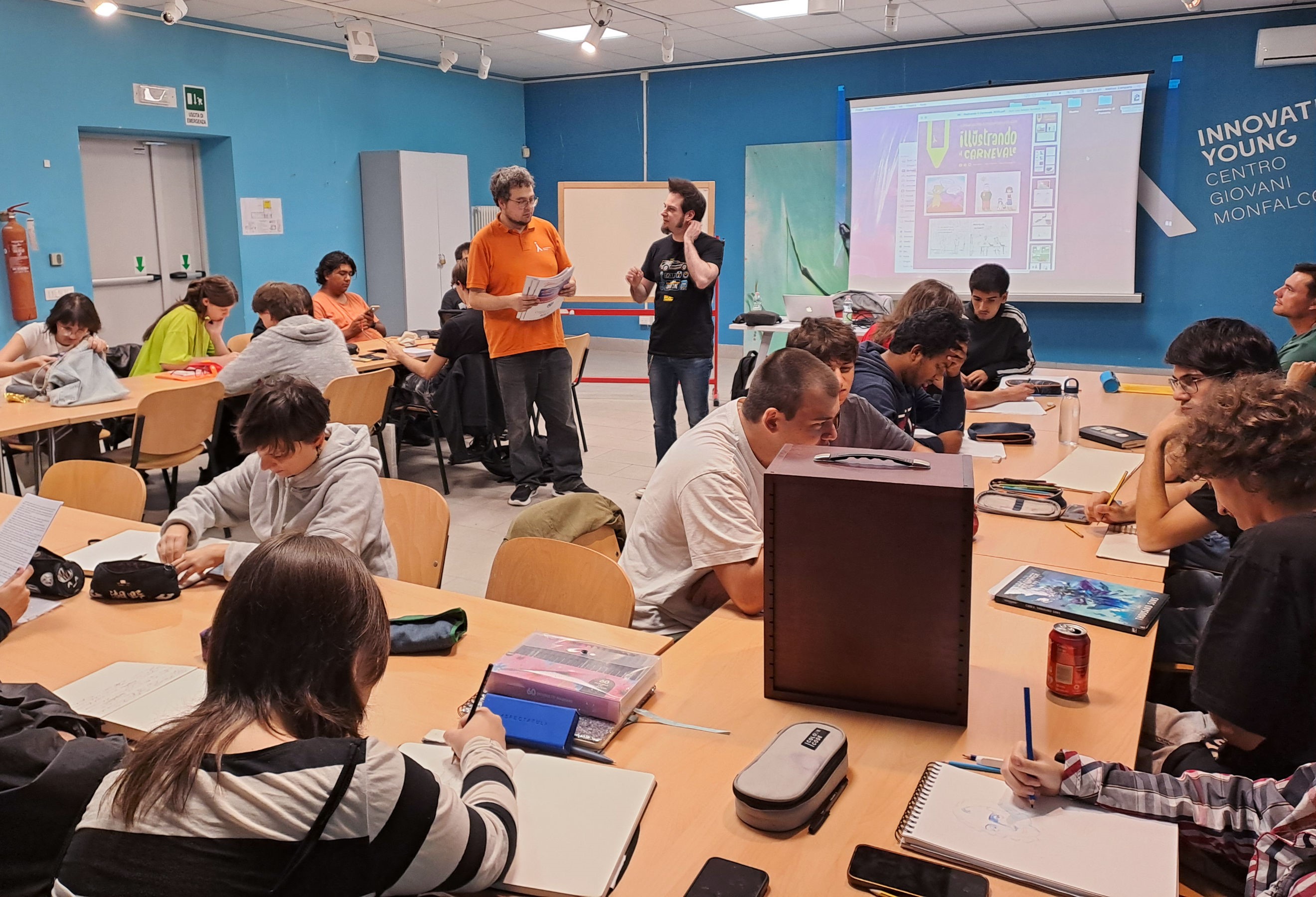 Immagine per Buona la prima per ‘GiovedINK’ a Monfalcone, parte la nuova stagione del laboratorio di fumetto
