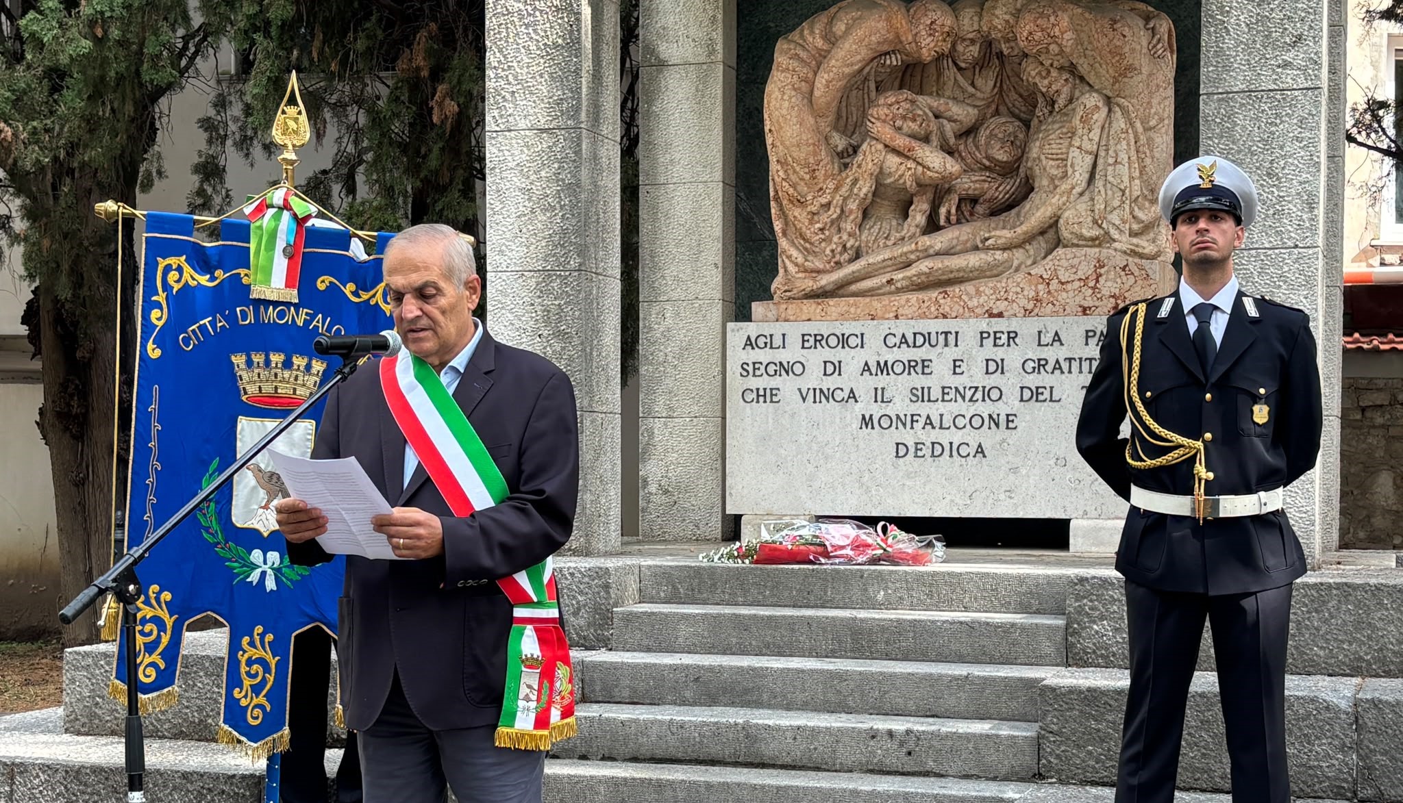 Immagine per Fotonotizia - Monfalcone ricorda il 79esimo anniversario del ritorno all’Italia