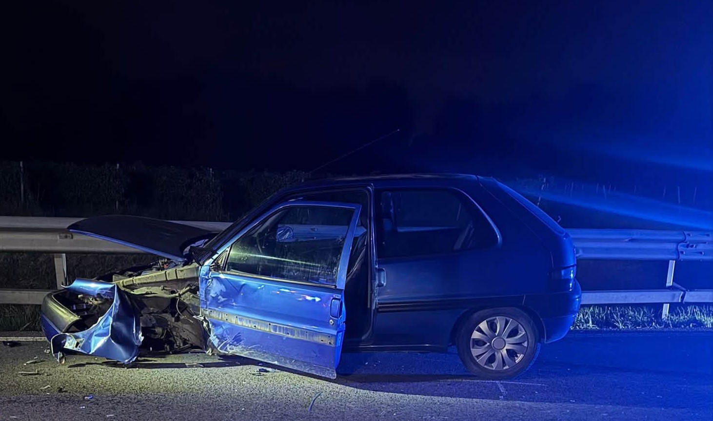 Immagine per San Canzian, fuori strada nella notte sulla Provinciale 20: conducente elitrasportato in ospedale