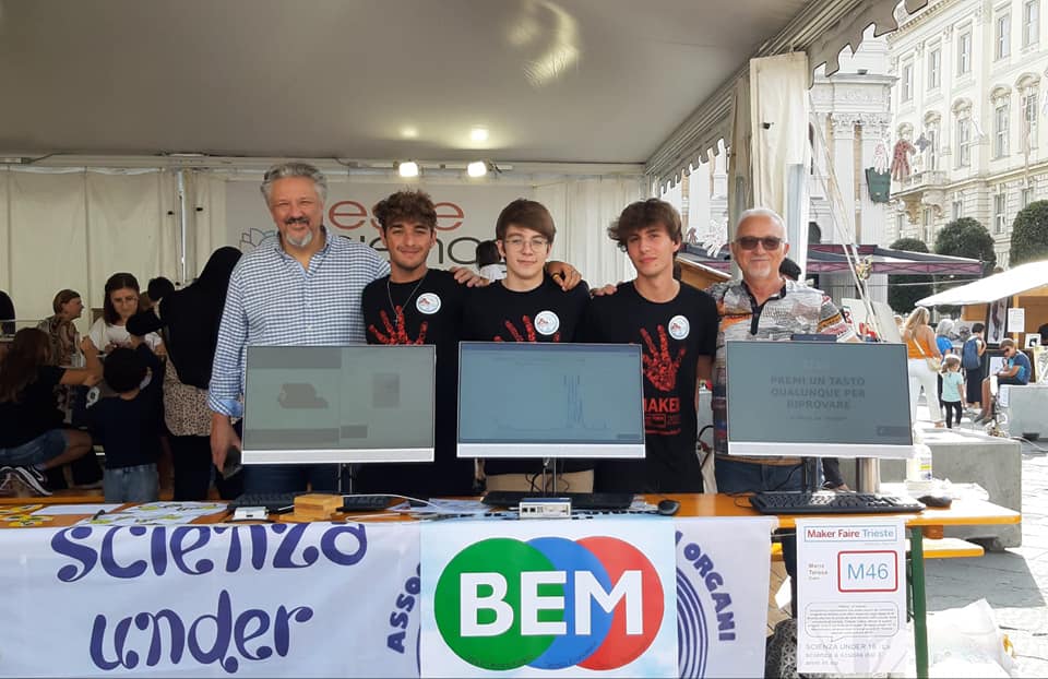 Immagine per I giovani inventori del Bem, tre progetti alla Maker Fair di Trieste