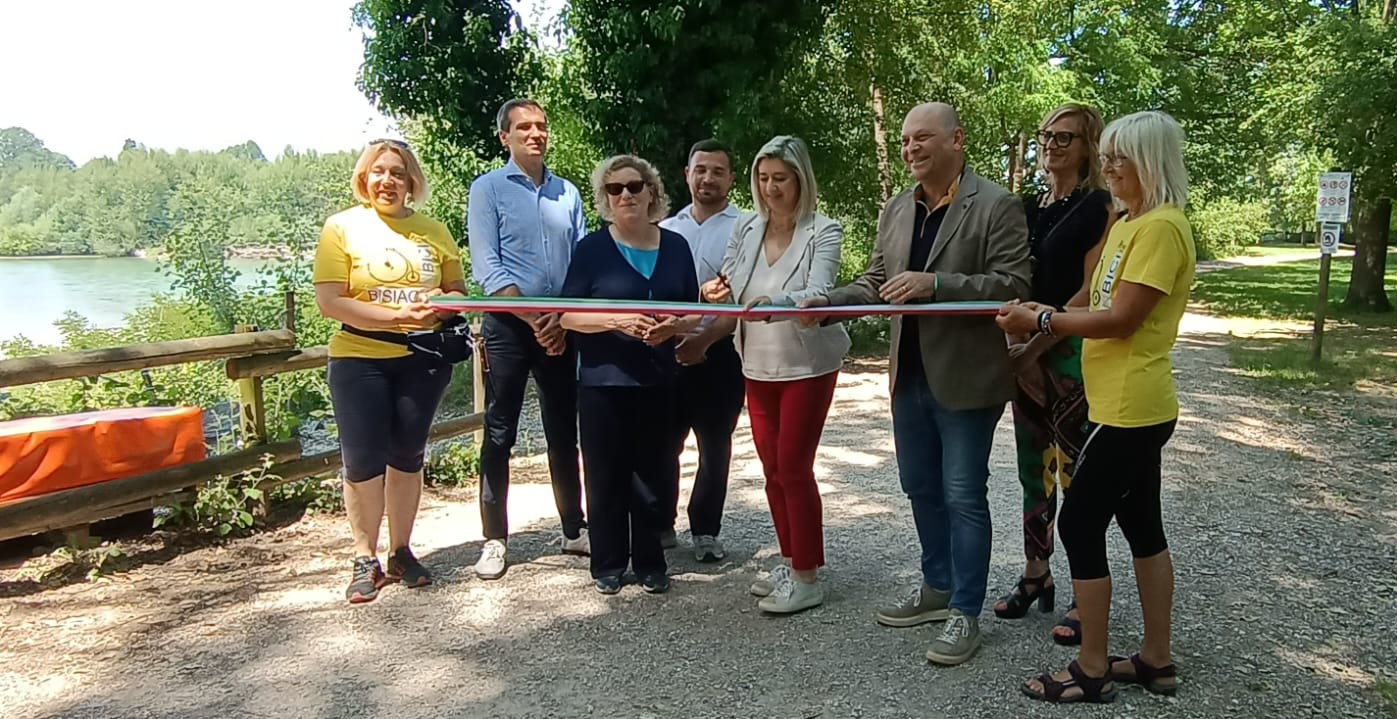 Immagine per Turriaco, inaugurato il nuovo tratto della Ciclovia FVG5 frutto del progetto strategico ‘Adrioncycletour’