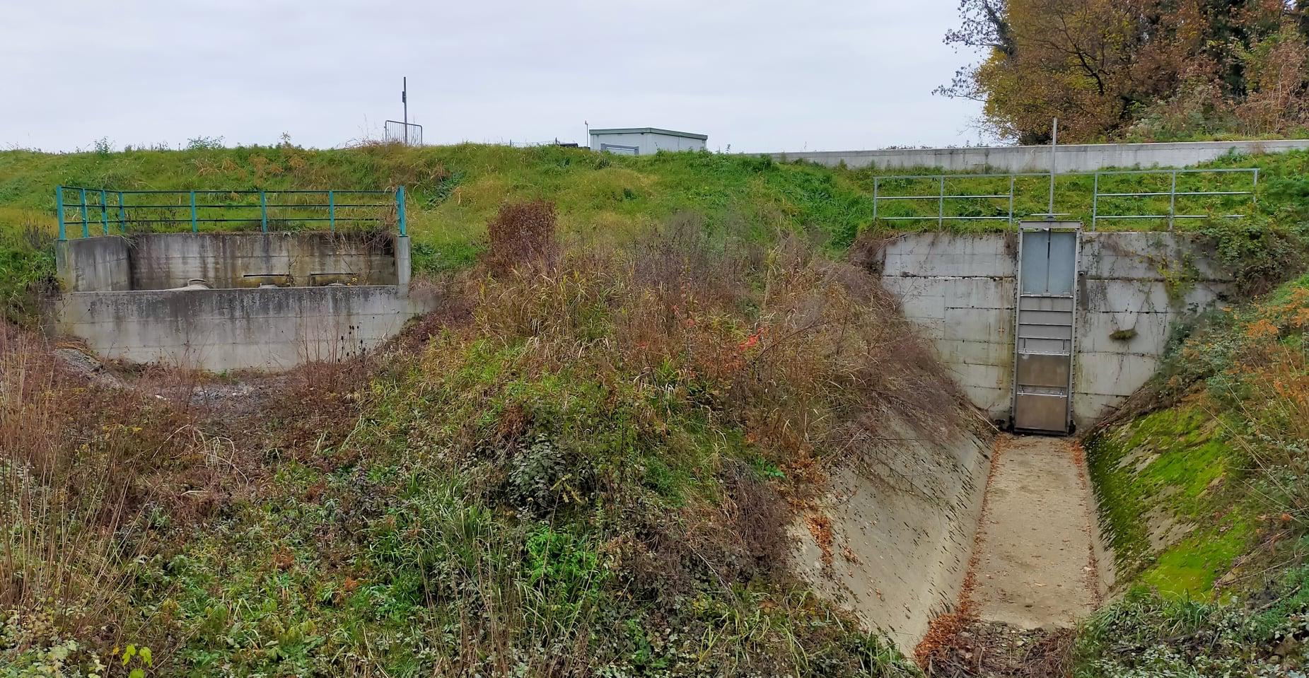 Immagine per Judrio sotto controllo a Romans anche con il maltempo, inaugurato il nuovo sistema anti-esondazione