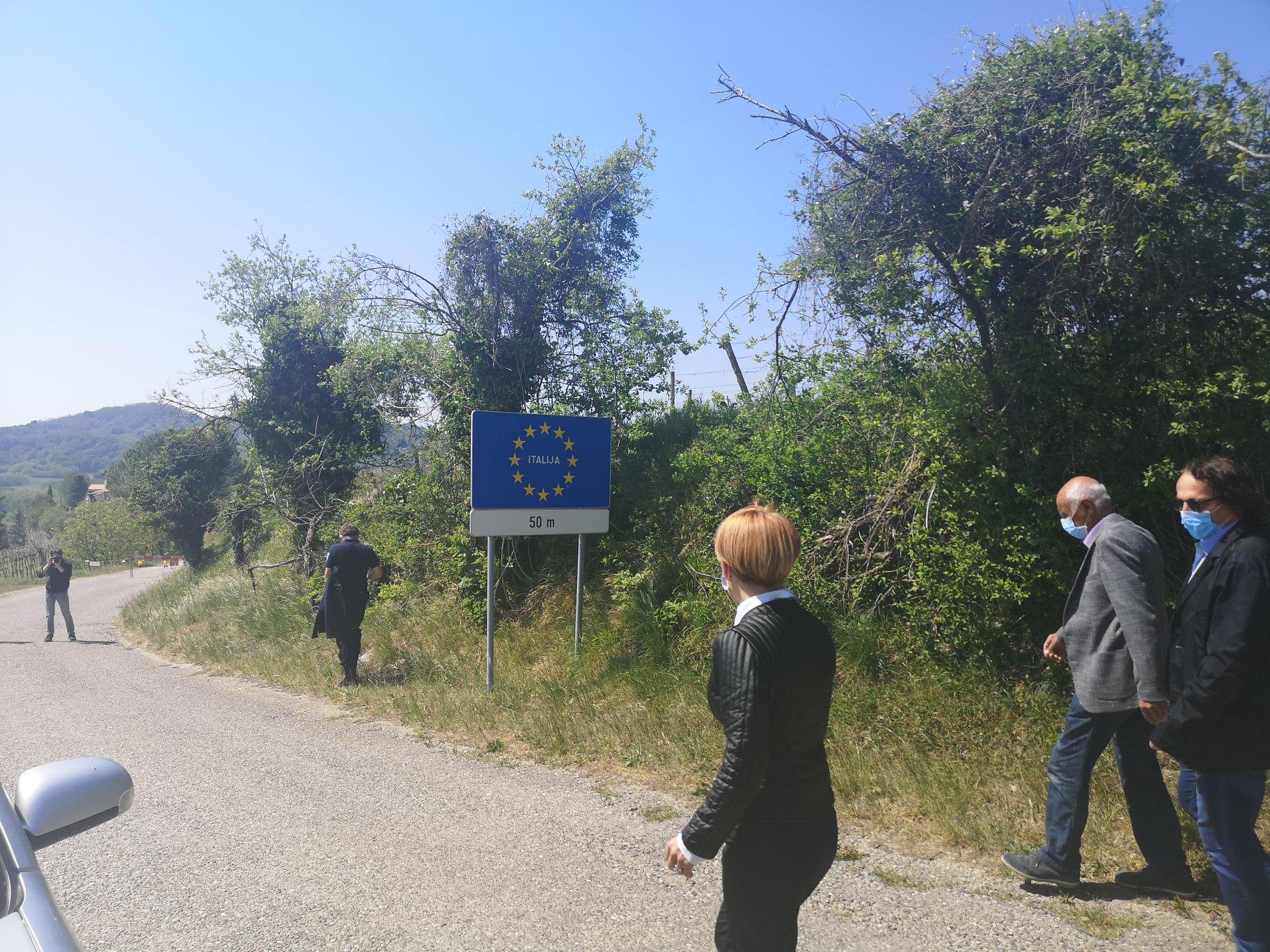 Copertina per Proprietari terrieri non più nelle eccezioni per varcare il confine, pressing di Brda e Nova Gorica su Lubiana