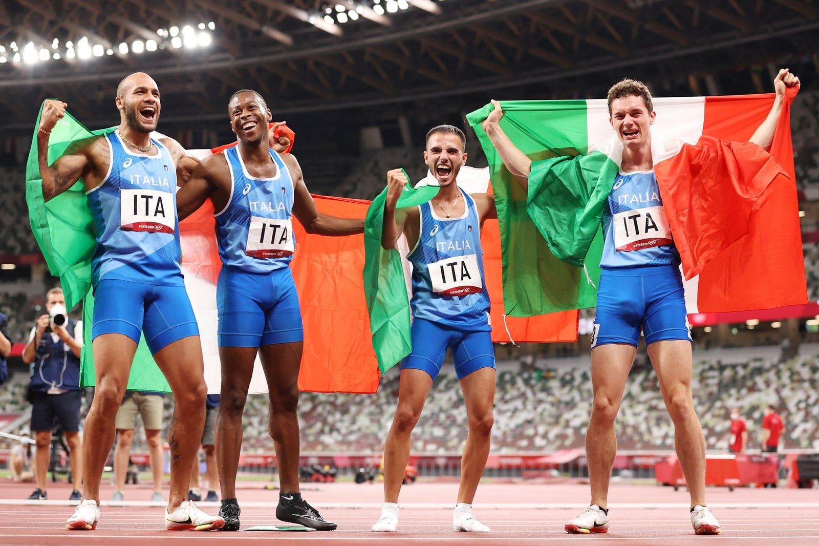 Immagine per Italia sempre più leggenda a Tokyo, nuovo oro per Jacobs e Gorizia lo attende
