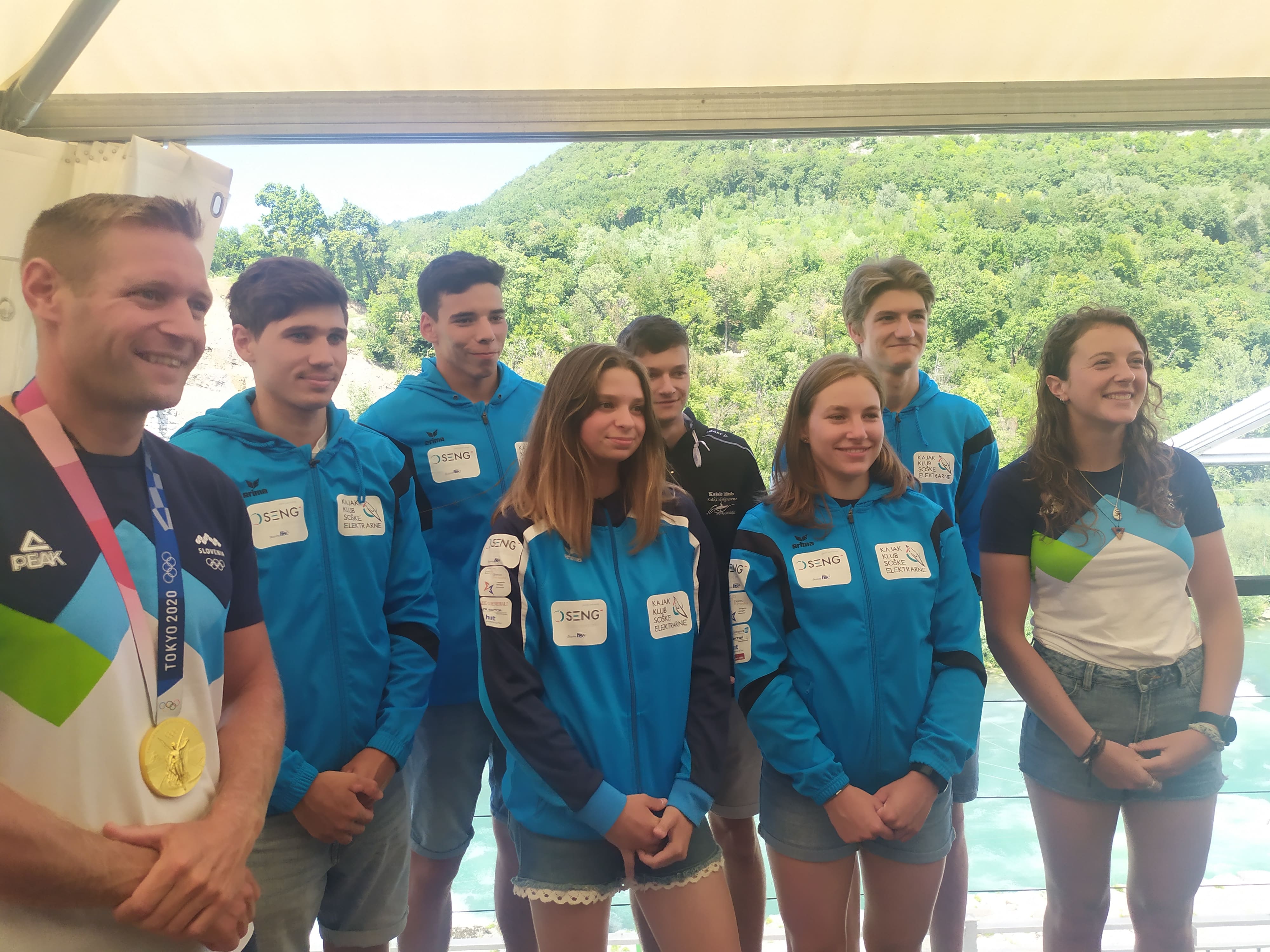 Nuove sfide europee a Salcano, giovani campioni di canoa protagonisti sull'Isonzo