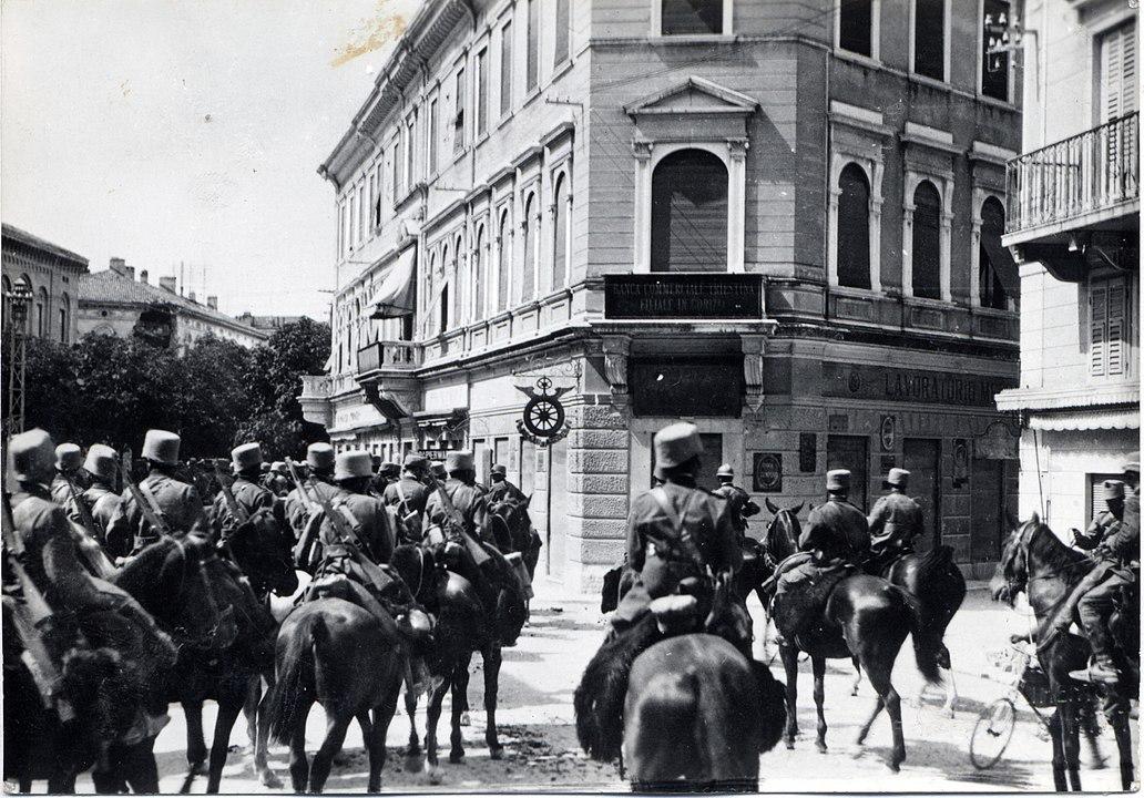 Copertina per Baruzzi e l'ingresso a Gorizia, 106 anni fa la presa nella Grande guerra