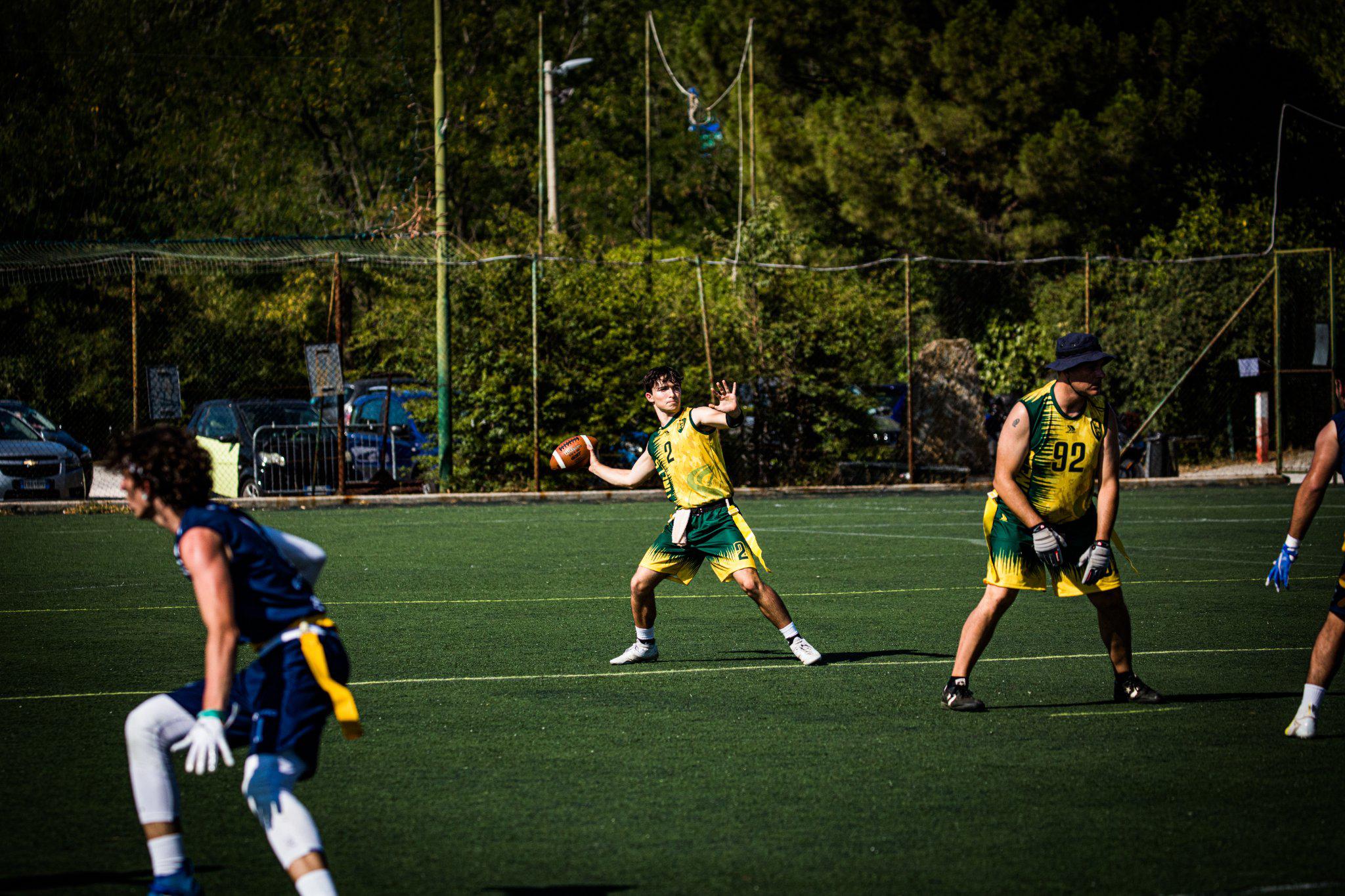 Flag football, due vittorie su tre per i Sentinels Isonzo di Cormons