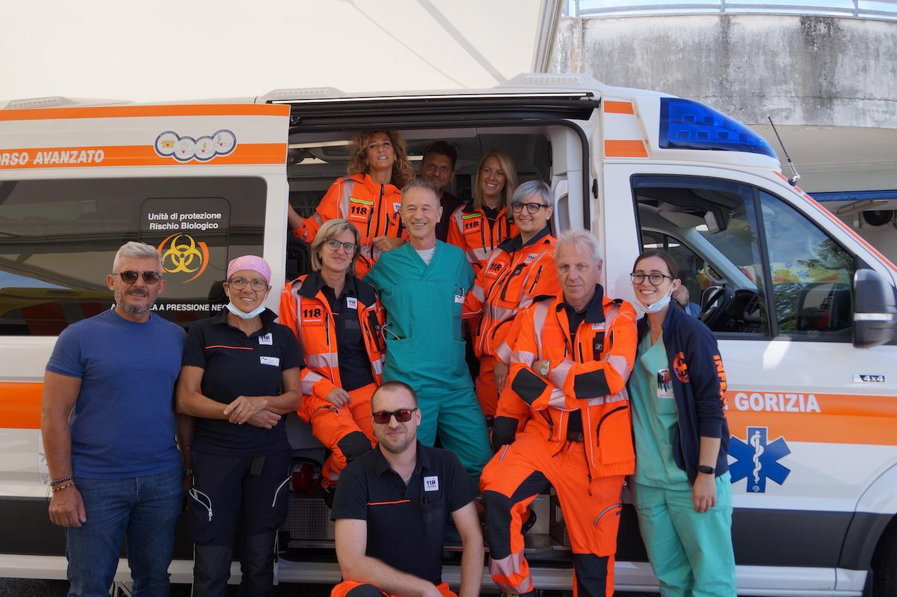 Copertina per Ecco la nuova ambulanza, aumentano gli ingressi in Pronto soccorso a Gorizia