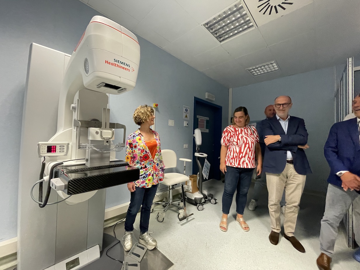 Immagine per Mammografie più veloci e precise all'ospedale di Gorizia, 4mila in un anno