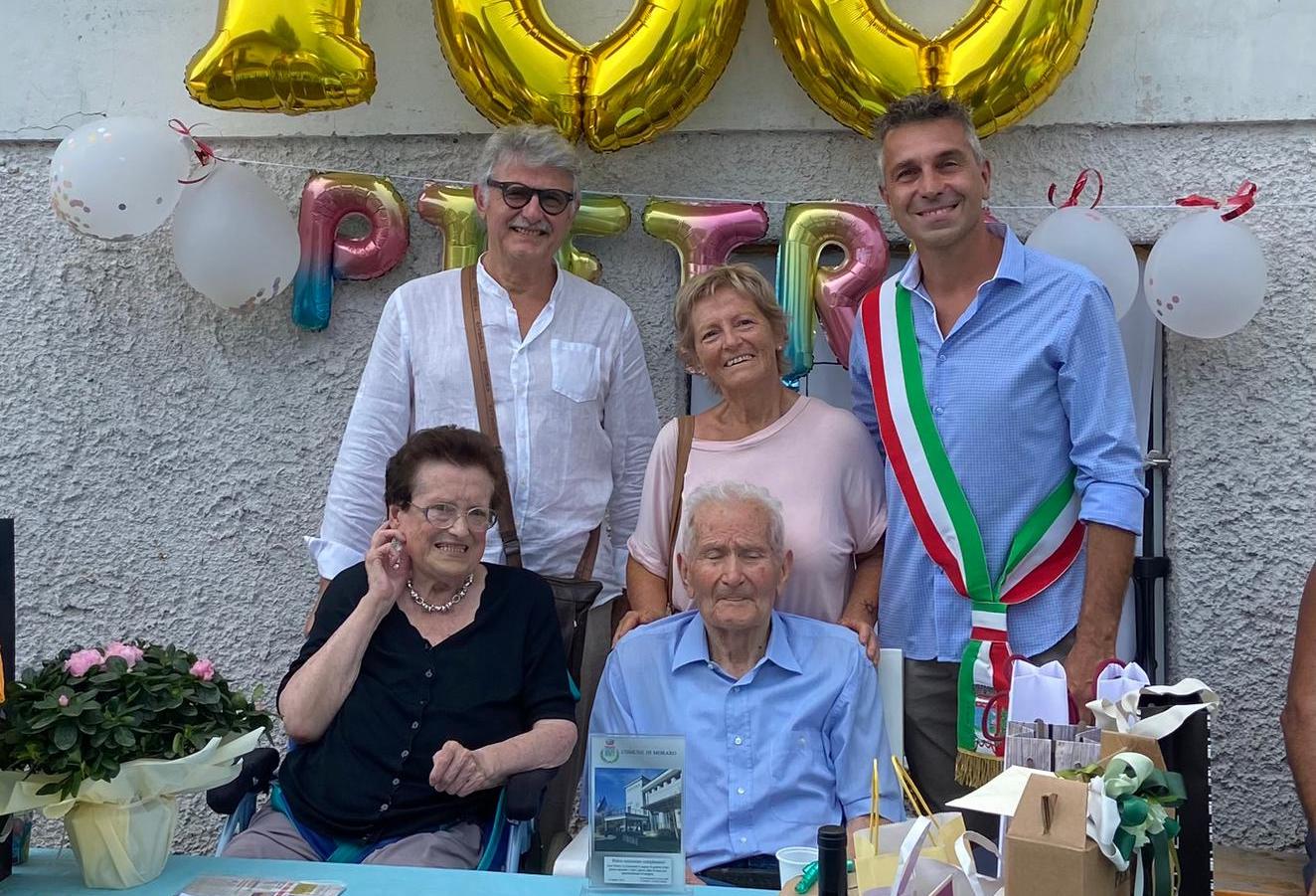 Immagine per Pietro Bastiani diventa centenario, la comunità di Moraro in festa