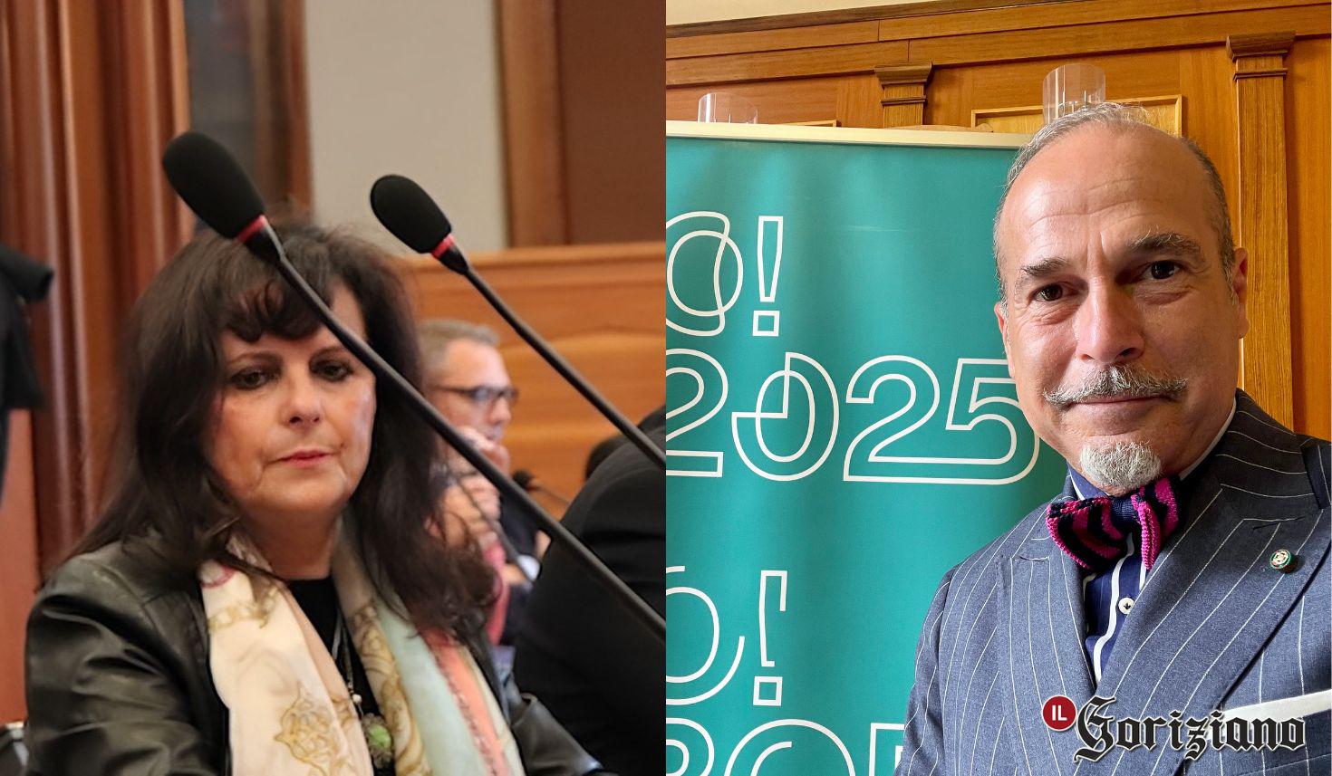 Immagine per Go!2025, scintille tra Tucci e Oreti sugli eventi in programma a Gorizia