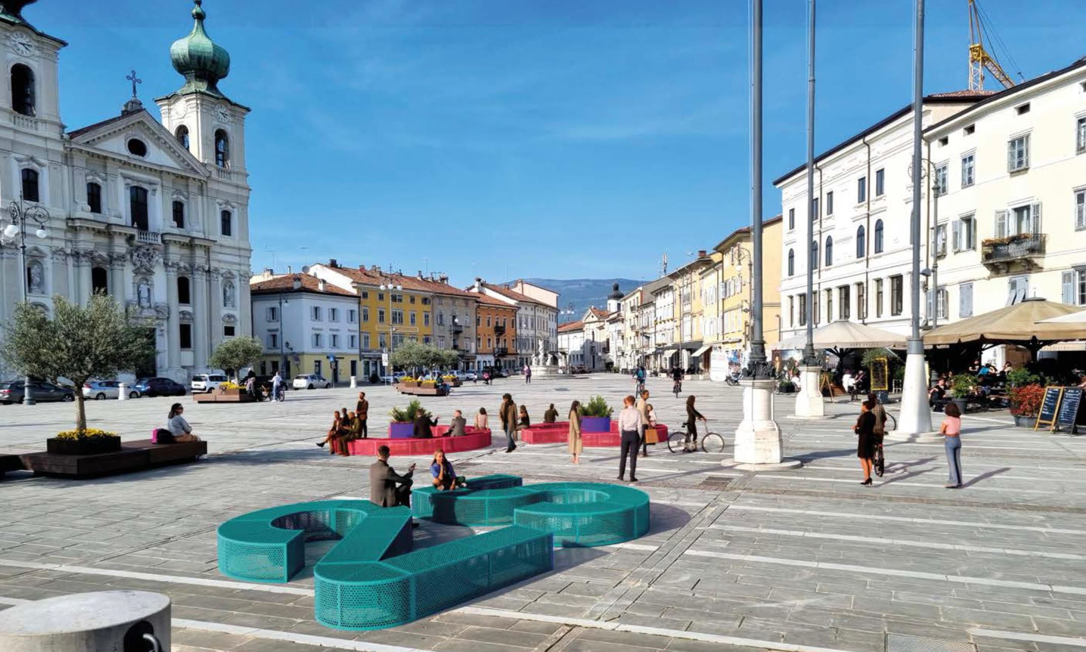 Immagine per Le panchine oggetto di design, apre la mostra con 15 idee di giovani per Gorizia 