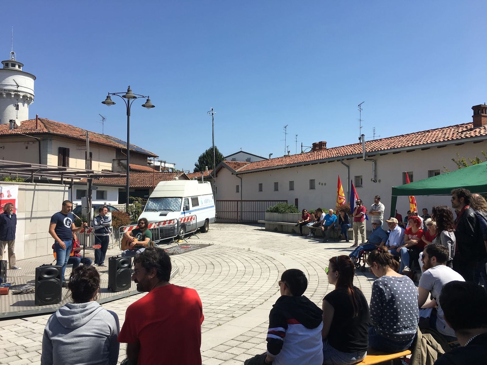 Immagine per Primo maggio segnato dalla pandemia, a Panzano la manifestazione della sinistra