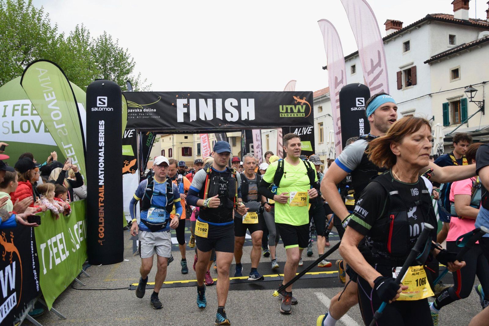 Immagine per 1800 runner all'Ultratrail Vipava, la corsa notturna da Aidussina a Gorizia