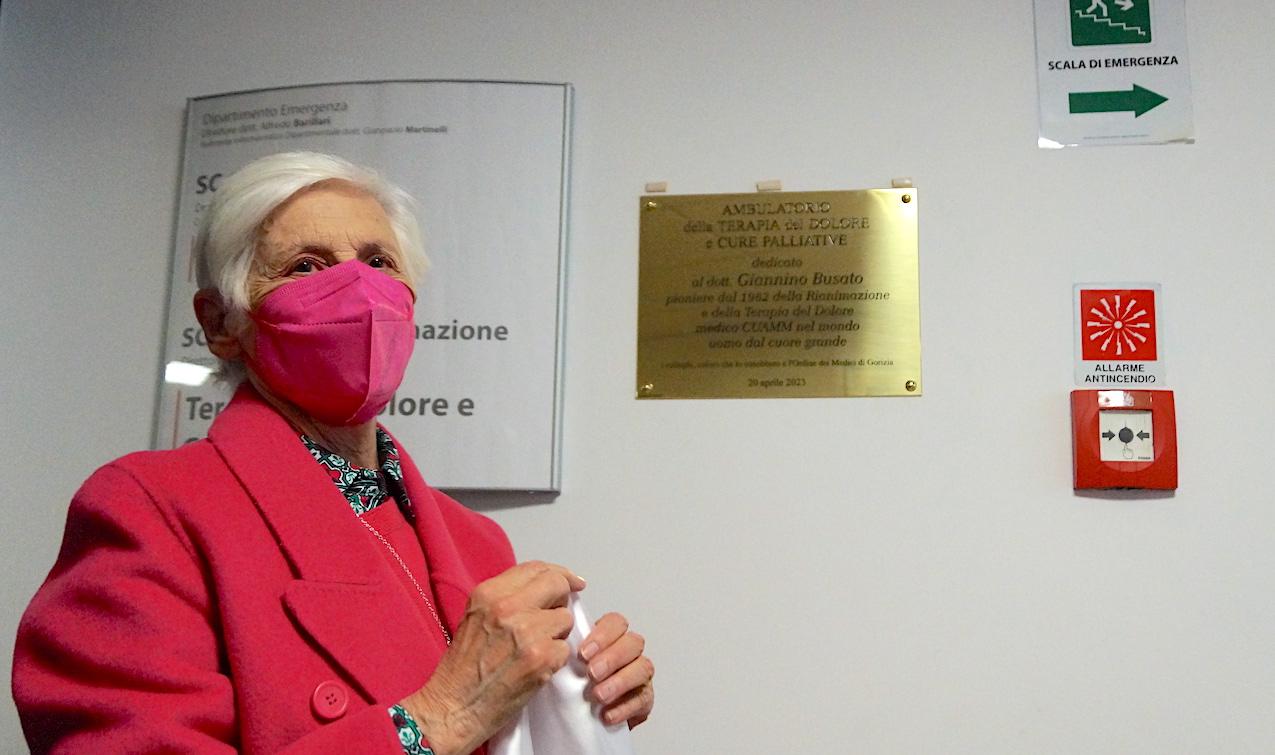 Immagine per Il nome di Busato nel reparto di Cure palliative, 7mila prestazioni a Gorizia