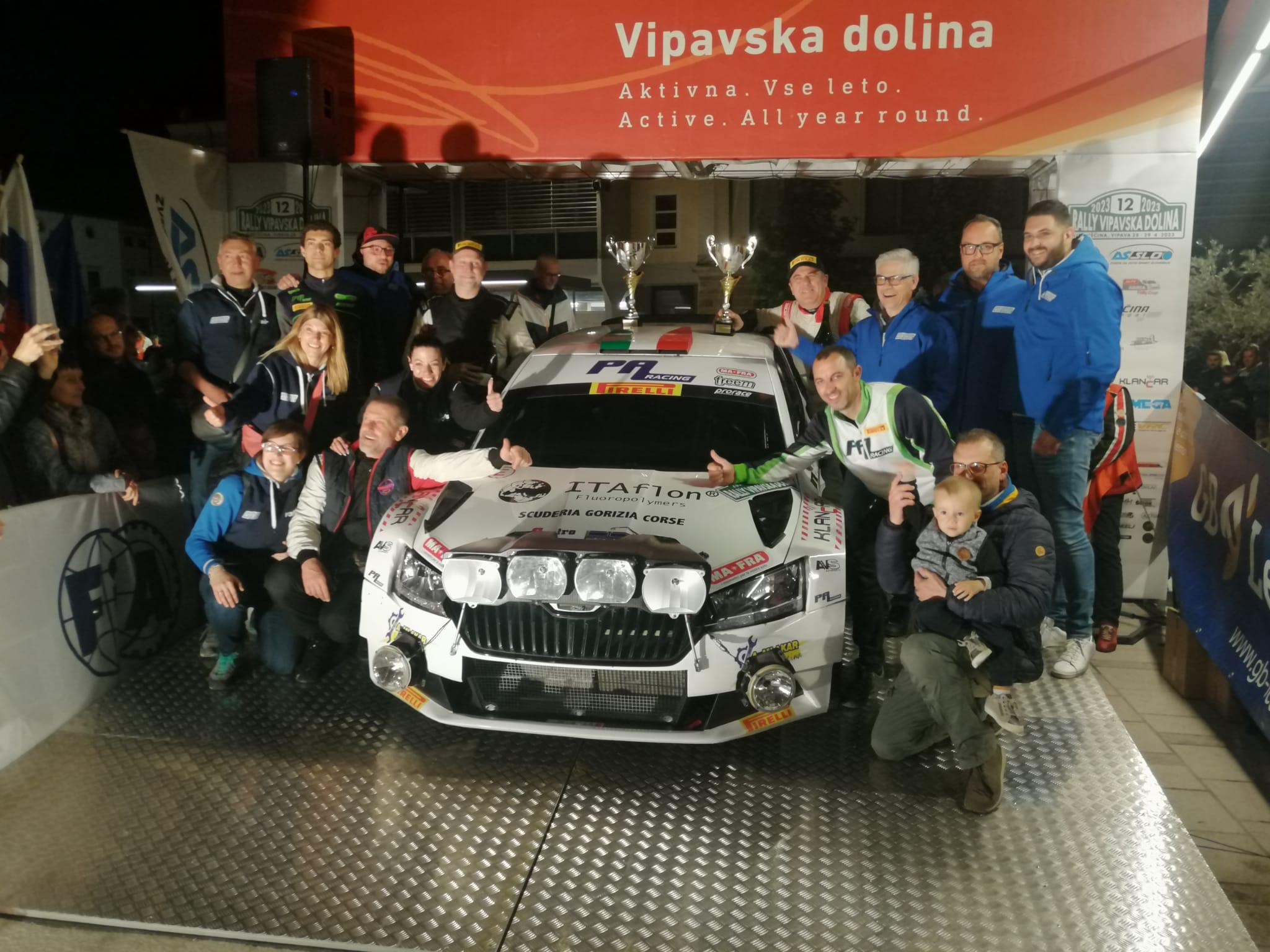 Copertina per Gorizia Corse vince il rally Vipavska Dolina, primi Laurencich-Mlakar