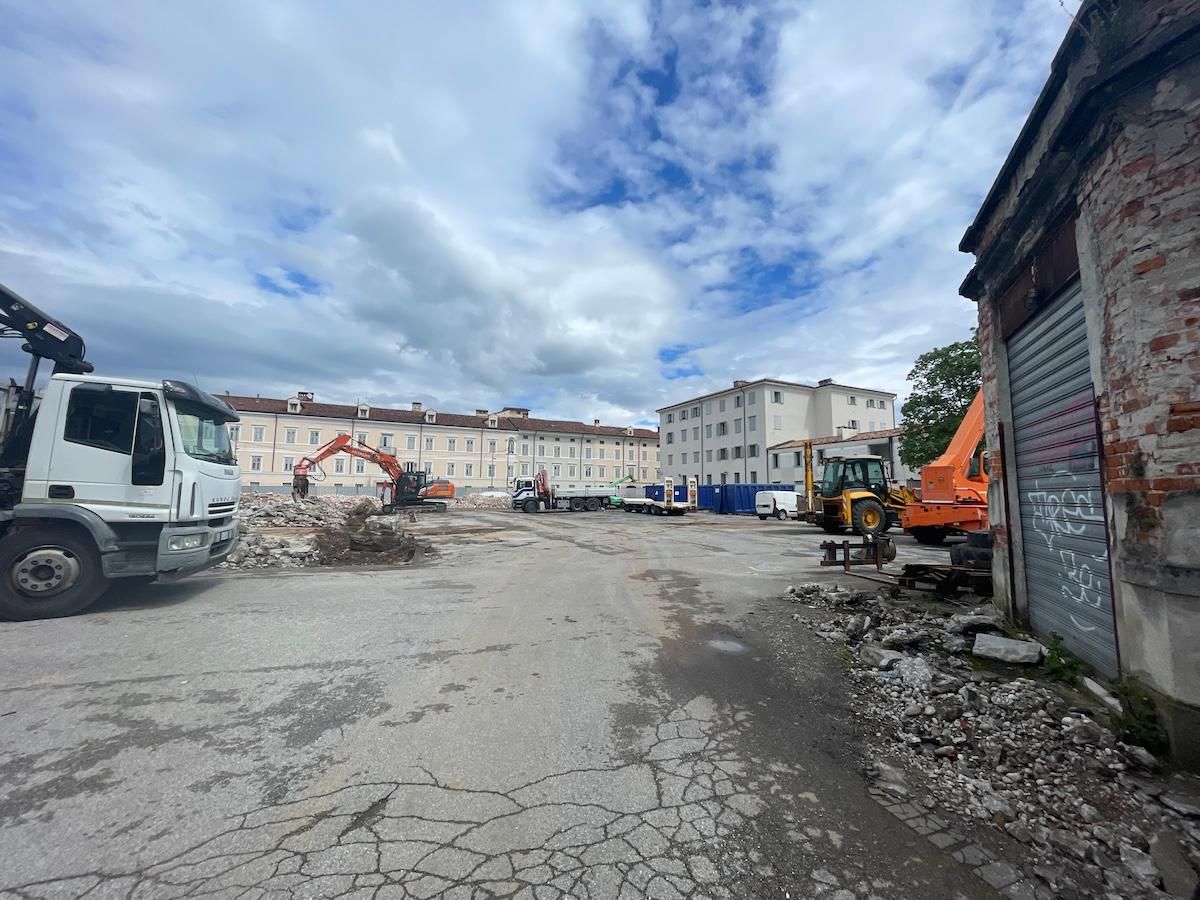 Immagine per A Gorizia demolito l'ex Mercato all'ingrosso, lavori per trasformare l'area