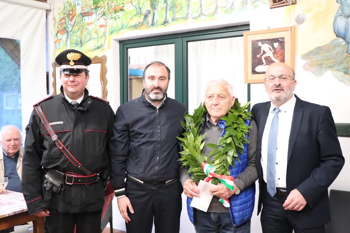 Immagine per Nello anima della bocciofila diventa Cavaliere, la festa a sorpresa a Capriva