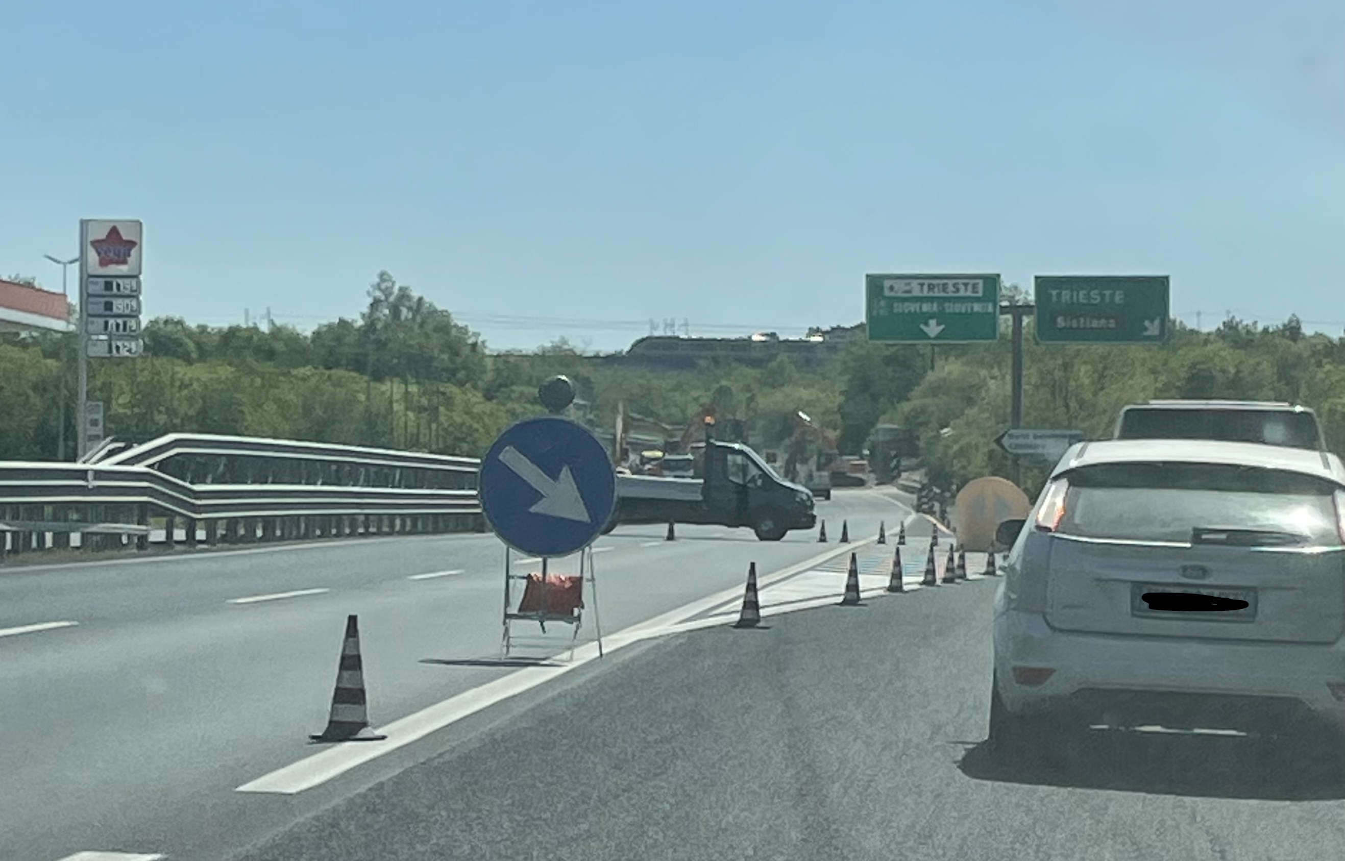 Immagine per Lavori in autostrada A4 tra Duino e Monfalcone, il traffico nel weekend