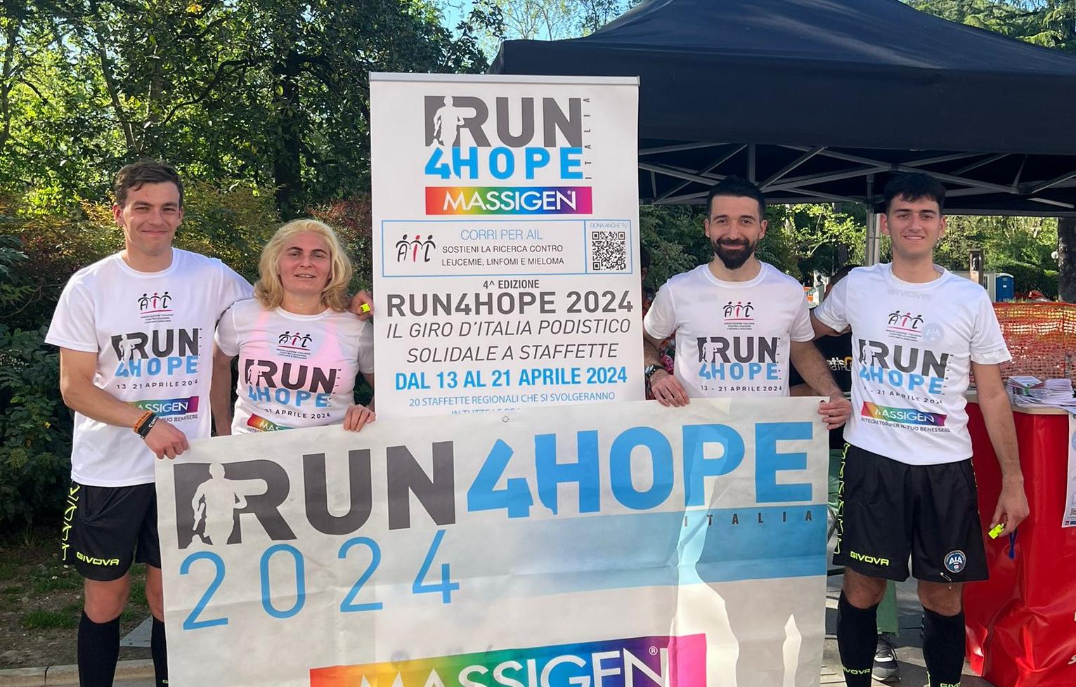 Immagine per Arbitri e carabinieri corrono per la ricerca di Ail, la staffetta fa tappa a Gorizia