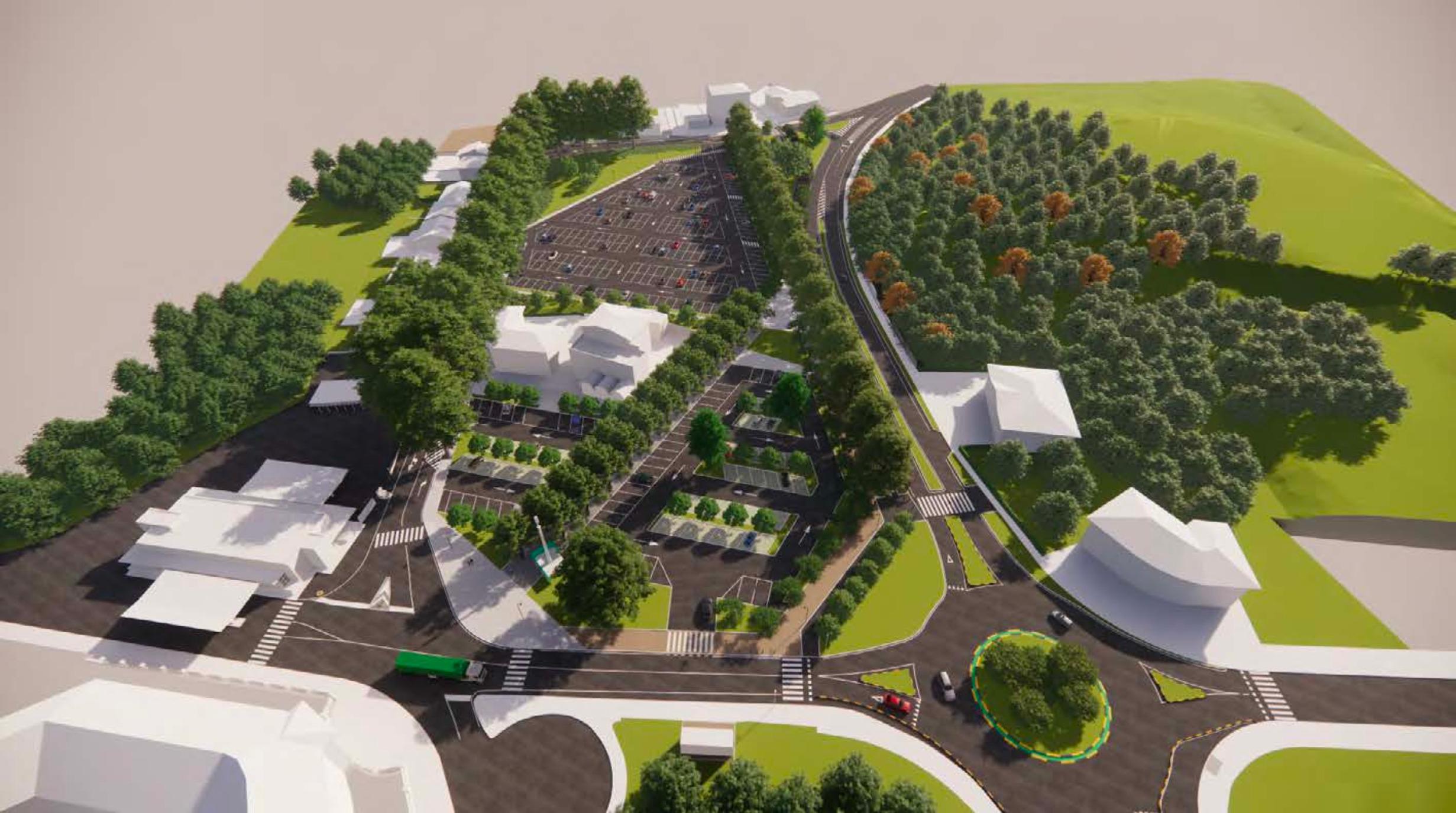 Copertina per Ecco il nuovo piazzale di Casa Rossa, attesi sette mesi di lavori a Gorizia