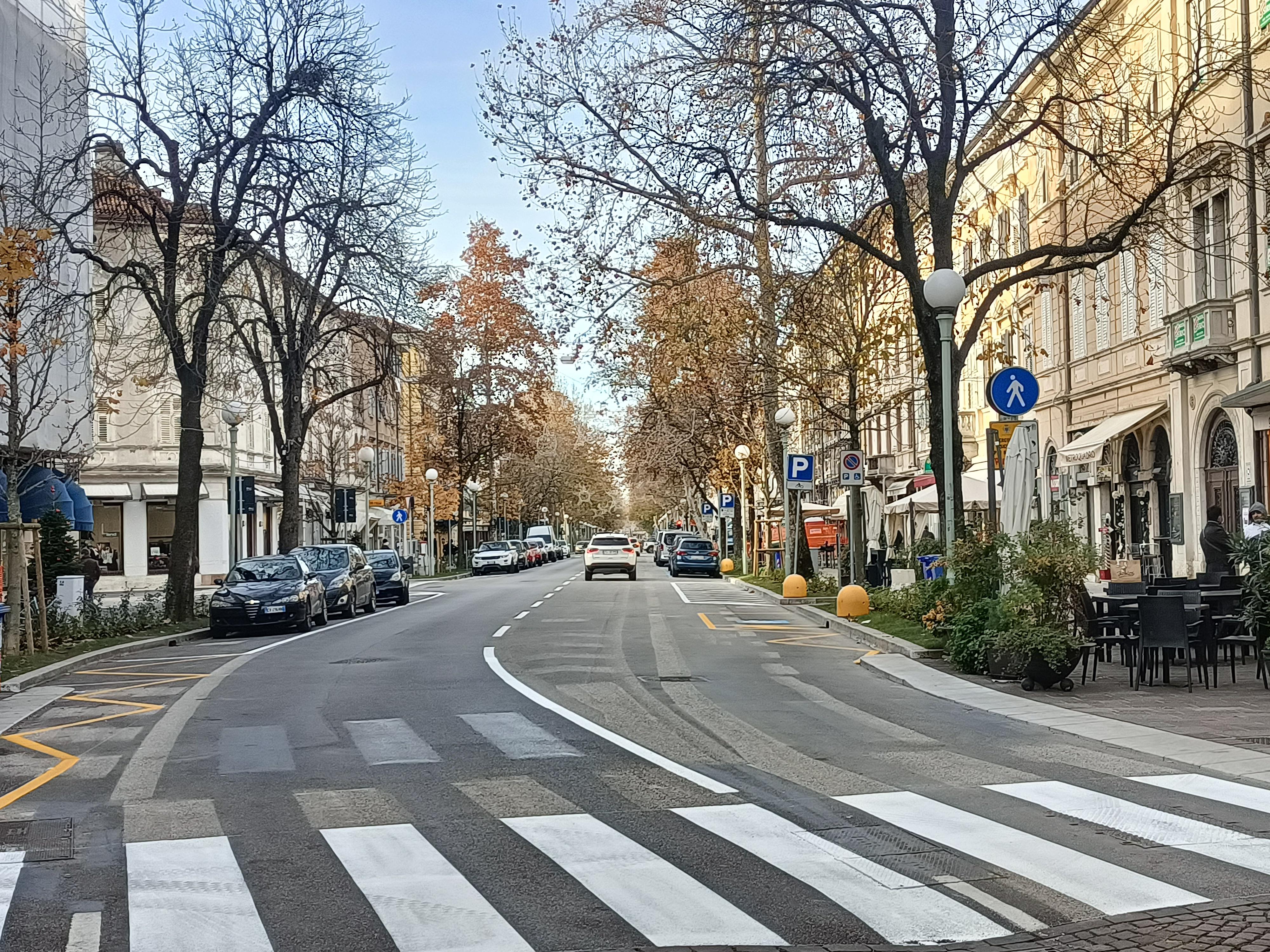 Immagine per Doppio senso in corso Italia, Gorizia si risveglia con il lavoro concluso