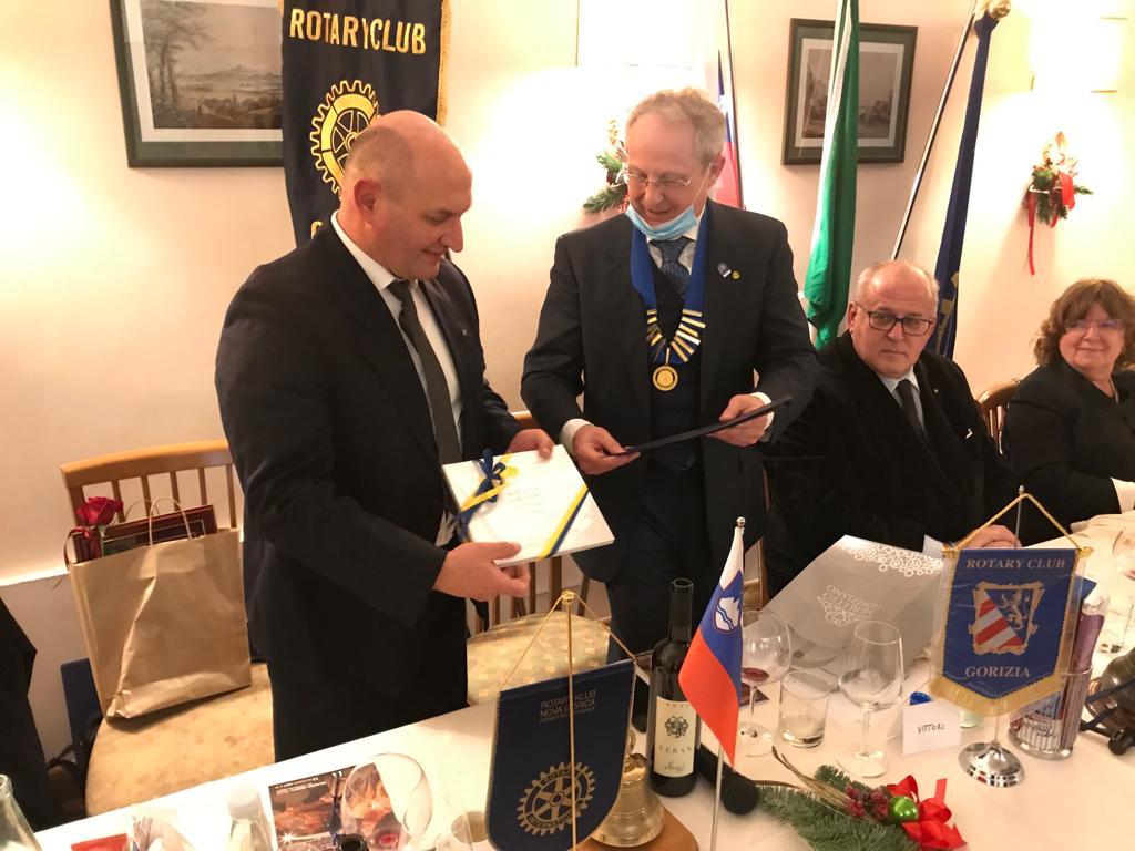 Immagine per Isonzo e sviluppo, il Rotary traccia il futuro delle due Gorizie