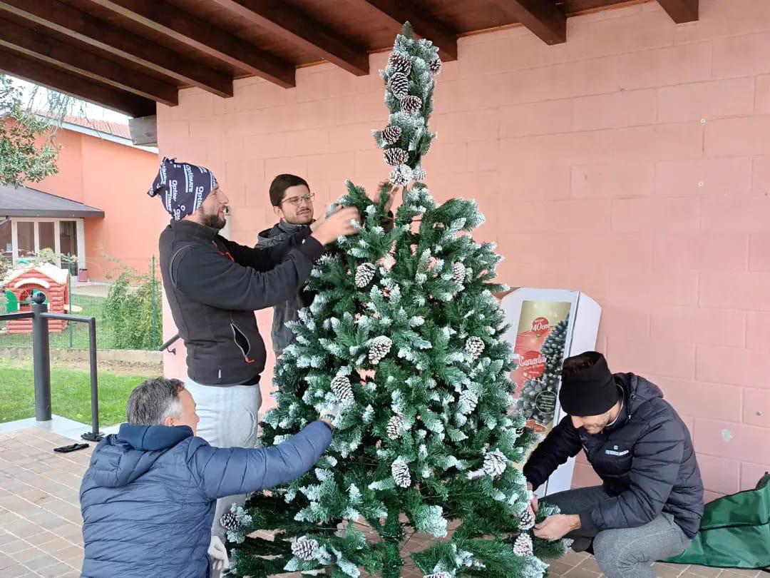 Medea si prepara al Natale, festa con gli amici di Keutschach e Šempeter