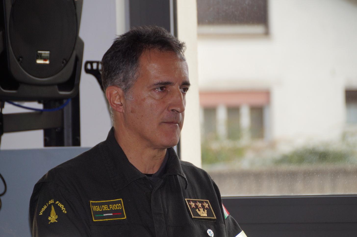 Copertina per Cambio alla guida dei vigili del fuoco di Gorizia, Antonio Petitto al comando