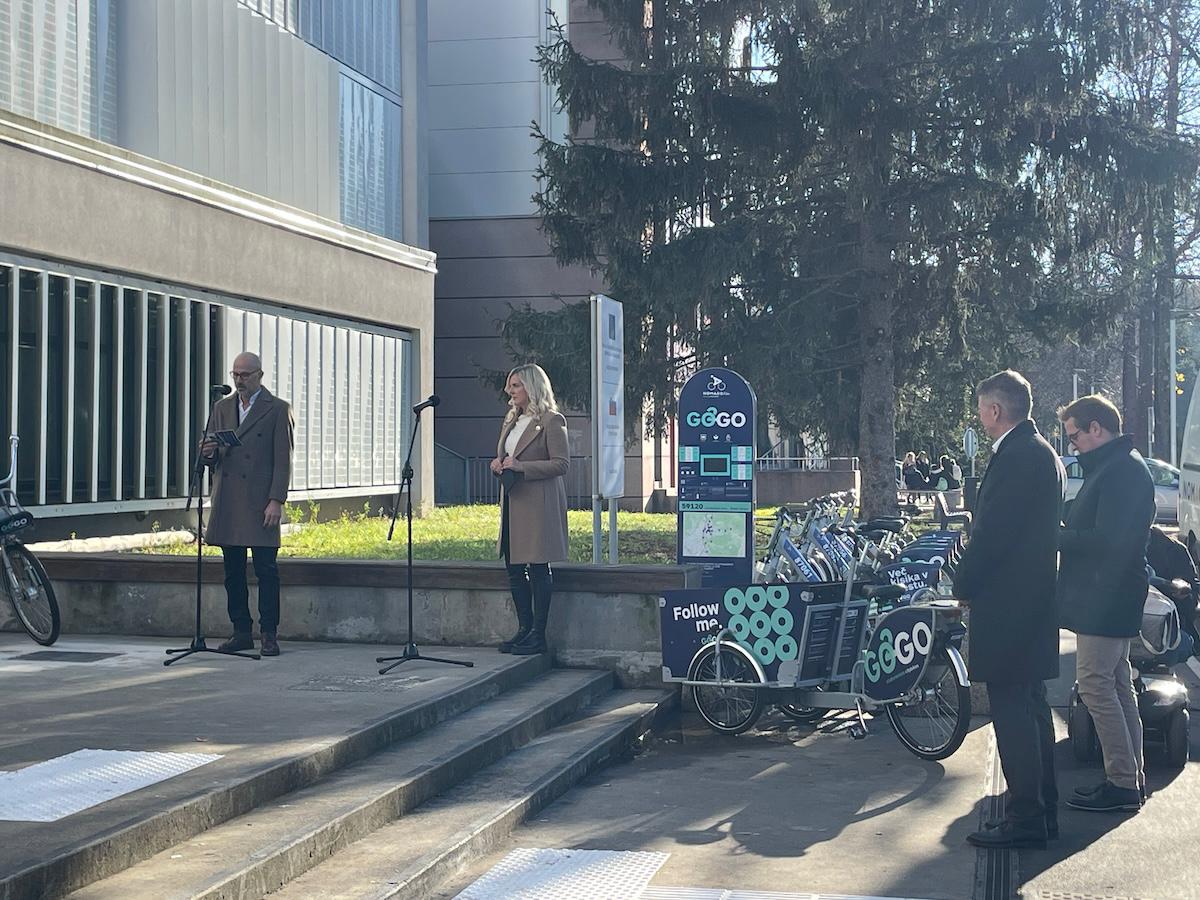 Immagine per Bikesharing più ampio su tutta Nova Gorica, oltre 400 noleggi al mese