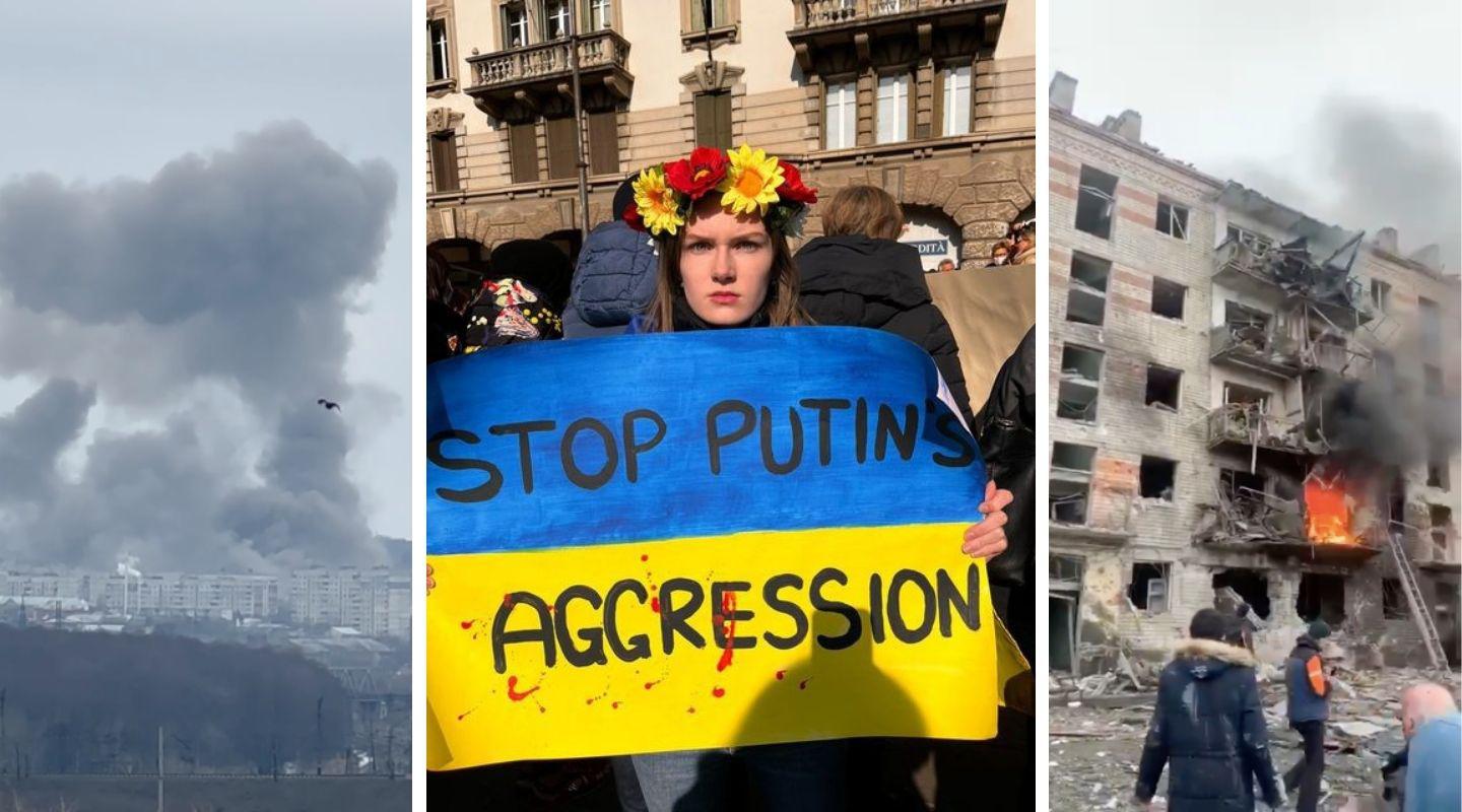 Immagine per Una giovane di Grado e la guerra in Ucraina: «La mia famiglia sotto le bombe»