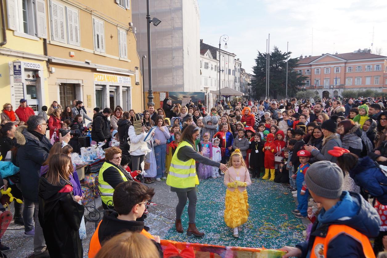 Copertina per I bambini invadono la piazza di Gorizia, arriva il clou di carnevale