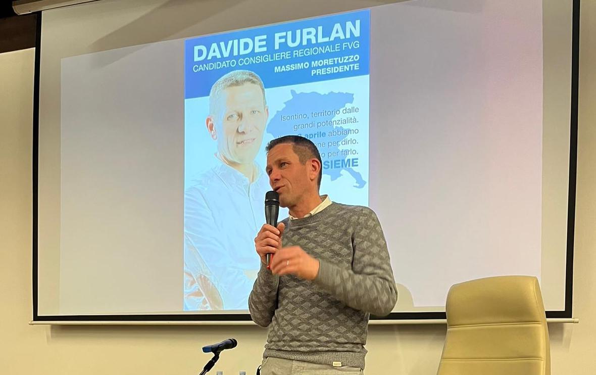 Copertina per L'ex sindaco di Romans in corsa alle regionali, Davide Furlan nel Pd