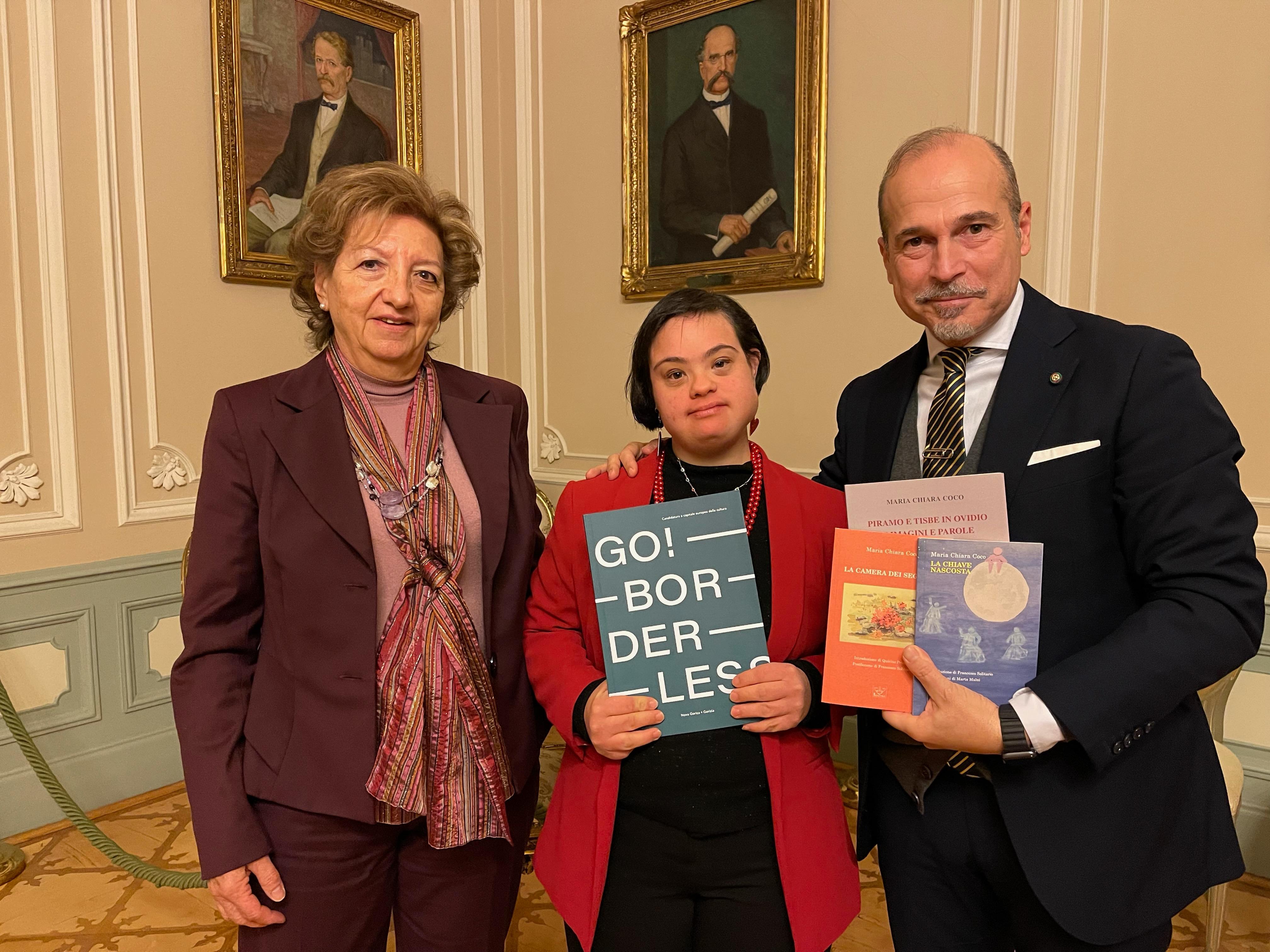 Copertina per Gorizia città che legge, «la giovane Maria Chiara Coco è un esempio»