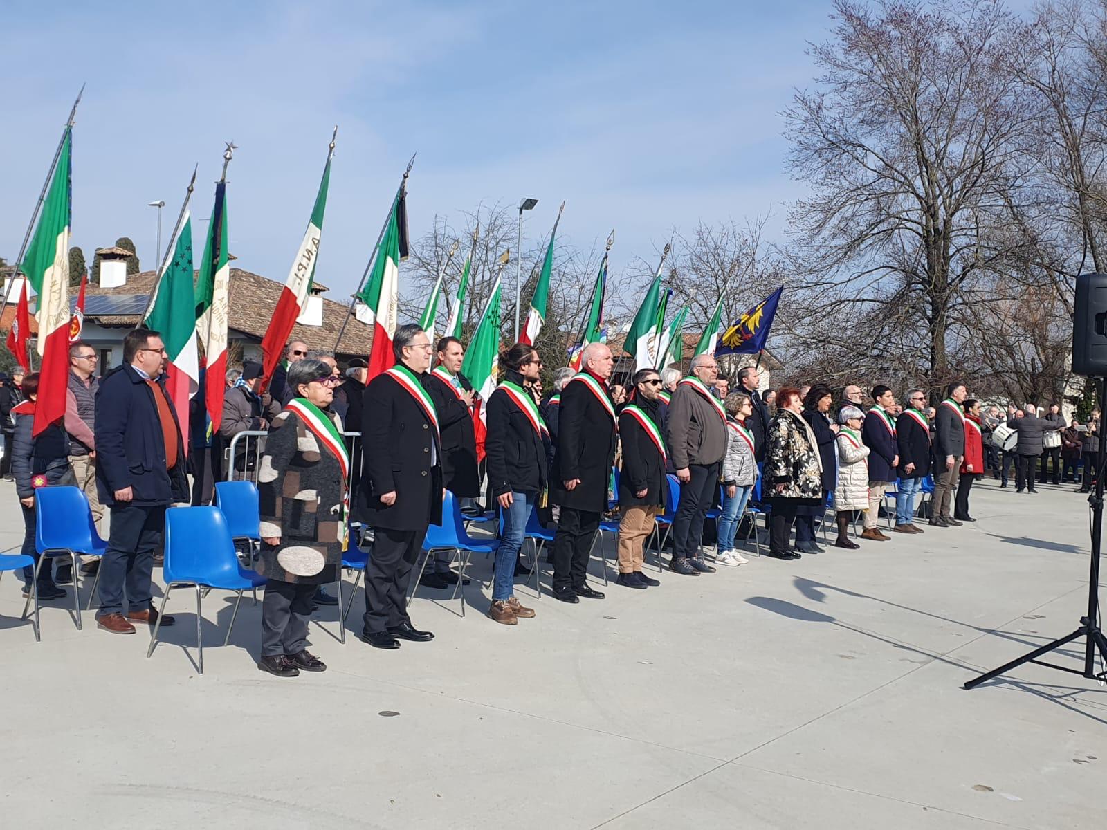 Immagine per Giovani partigiani fucilati dai nazifascisti, Ruda ricorda al cippo di Saciletto