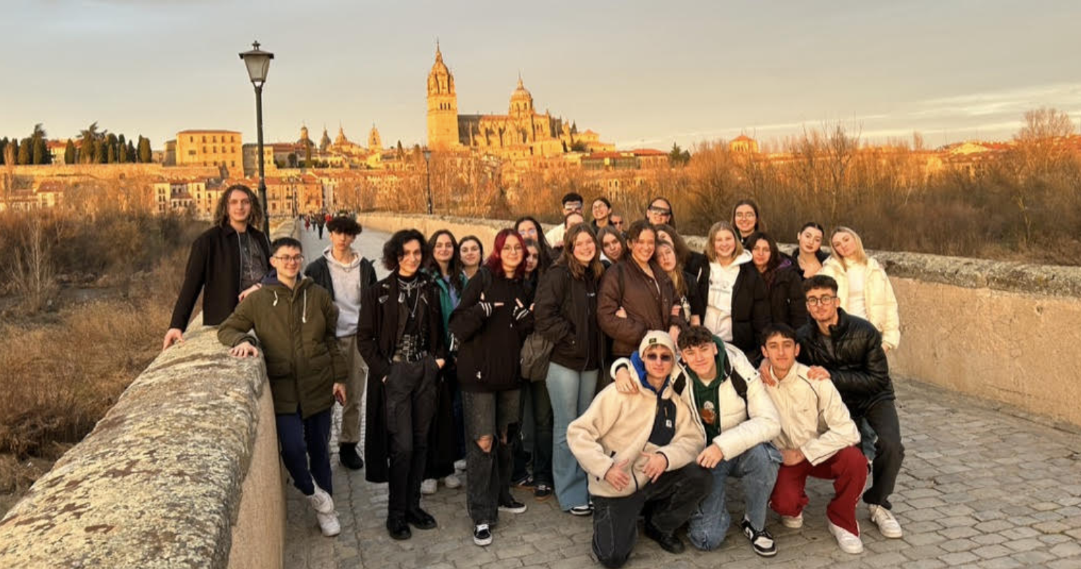 Immagine per Gli studenti del D'Annunzio scoprono Salamanca, tra Flamenco e spot per il turismo