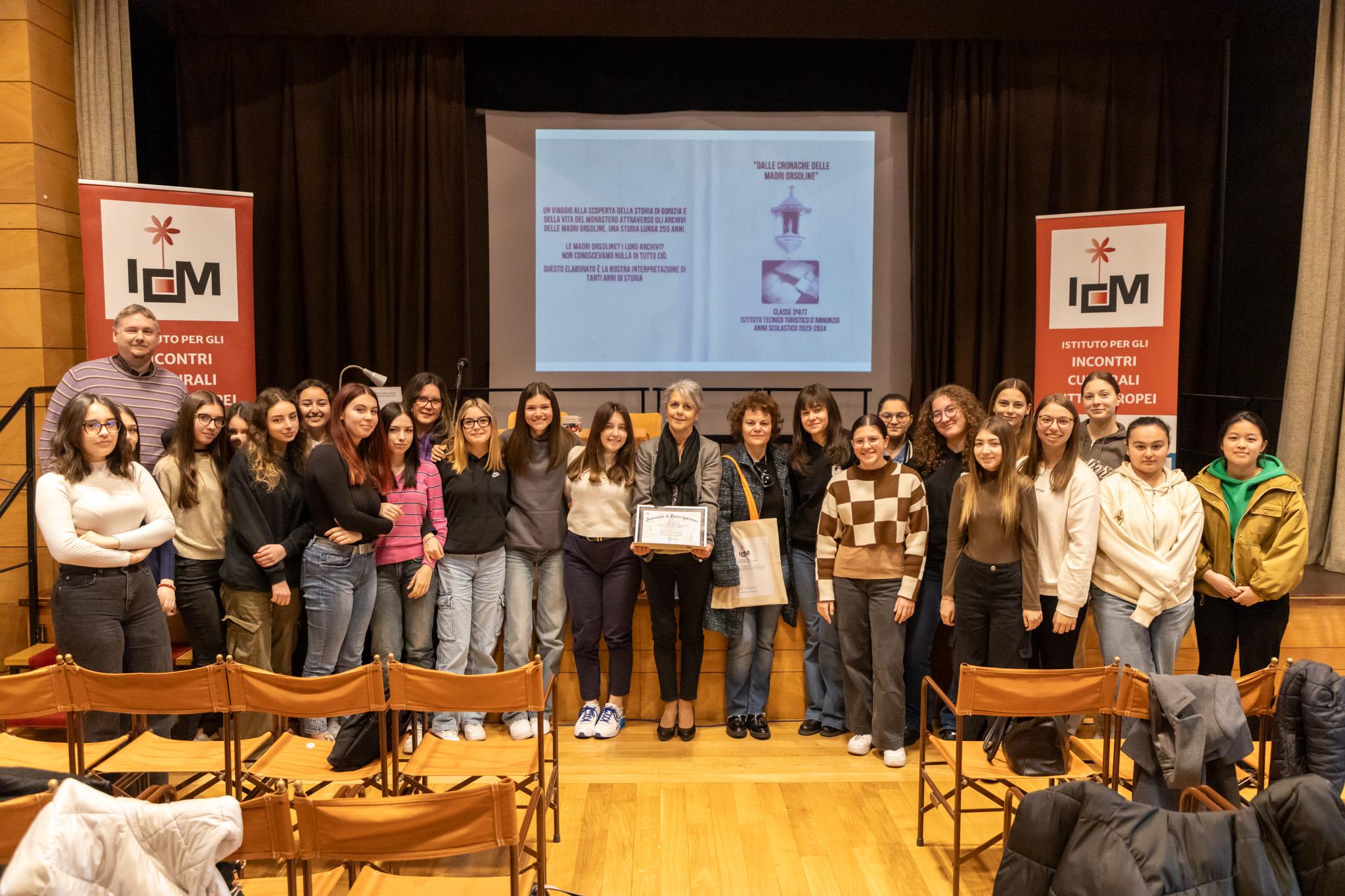 La storia di Gorizia nei diari delle Orsoline, tuffo nel passato con gli studenti 