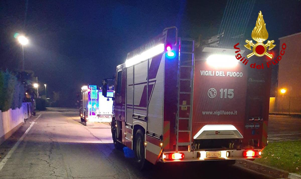 Immagine per Incendio alla Iskralegno di Monfalcone, impianto elettrico a fuoco