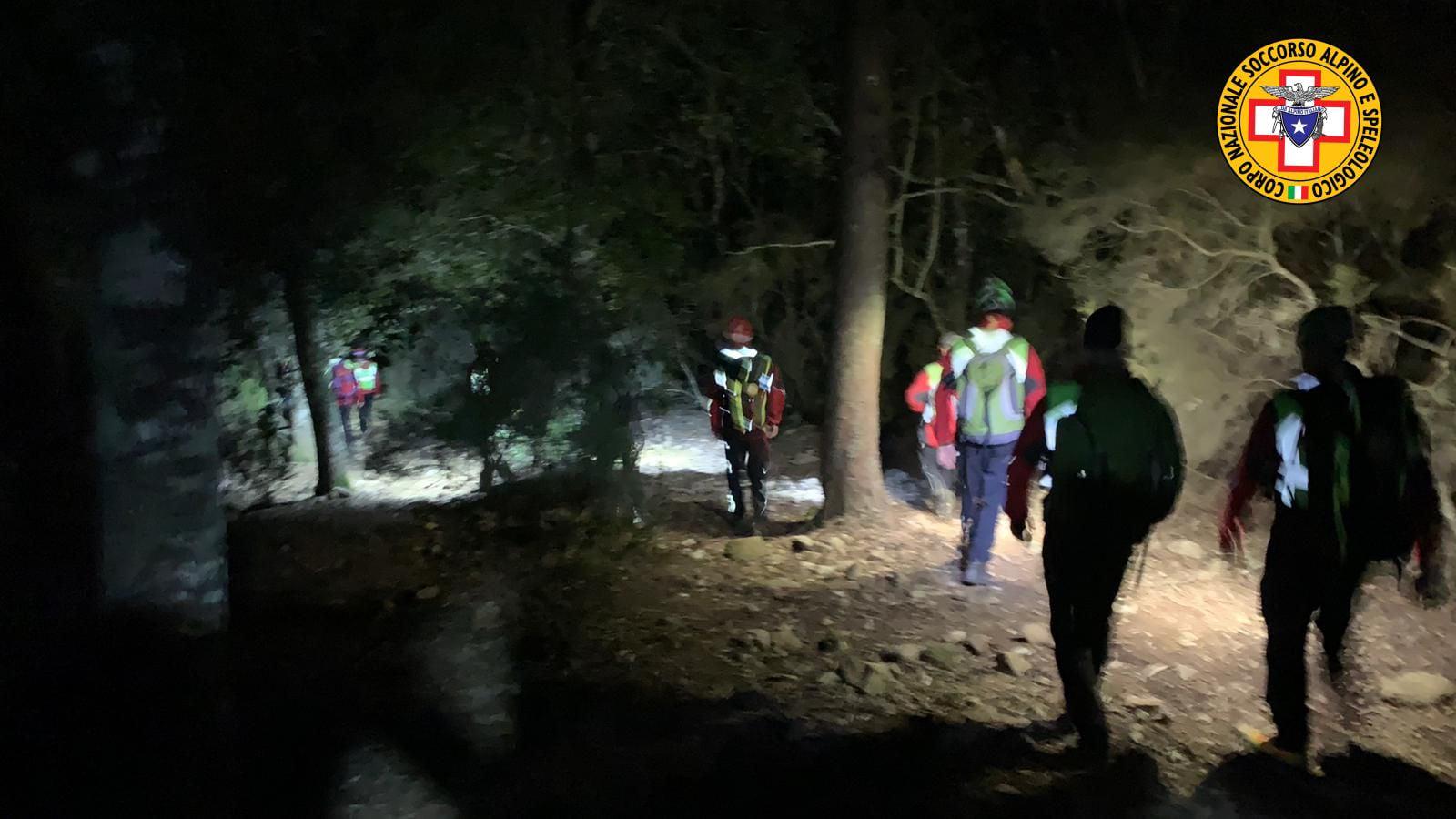 Immagine per Dispersa nella notte sui monti della Sardegna, paura per una donna di Gorizia