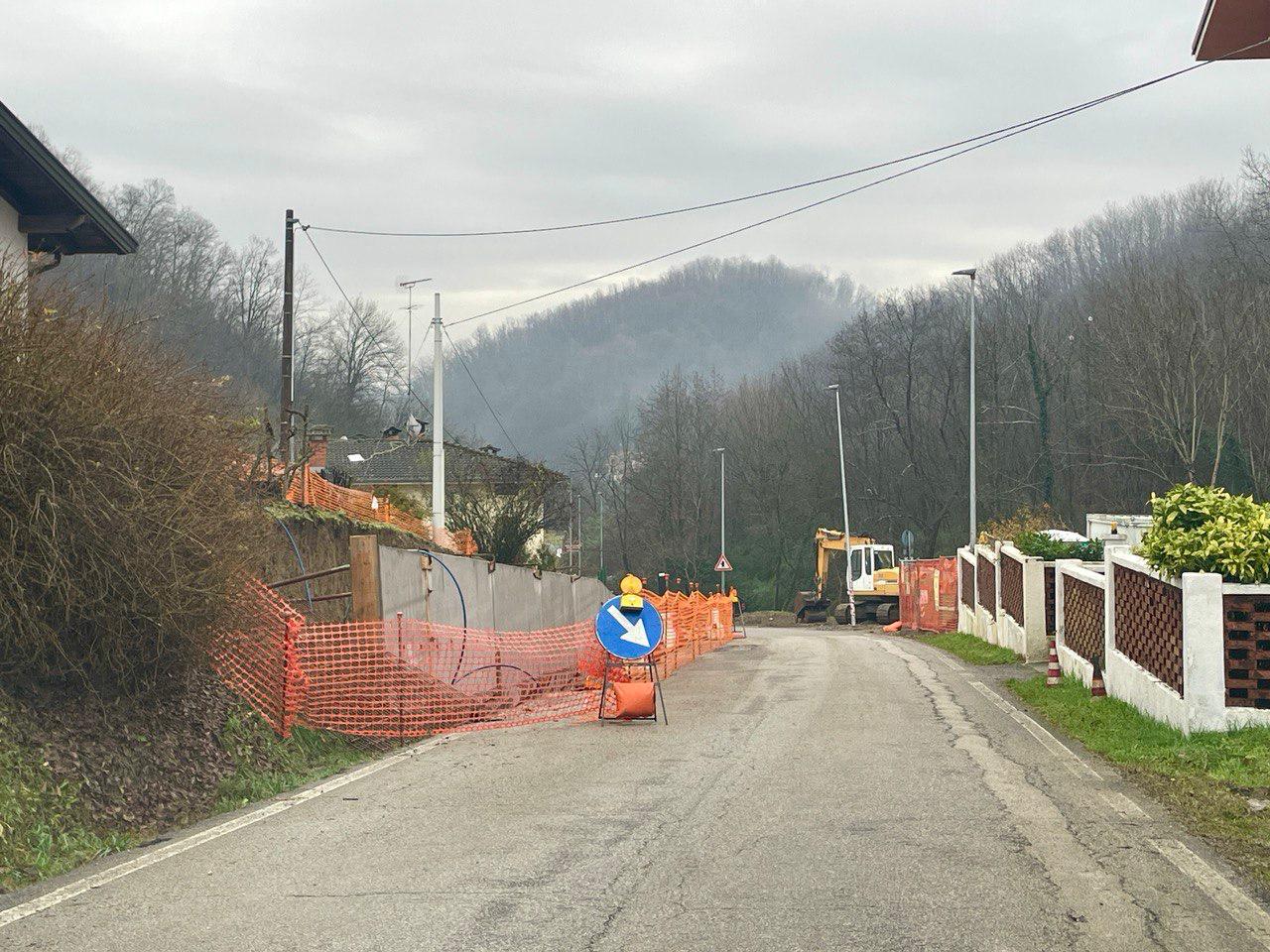 Immagine per Chiusa la strada della Groina a San Floriano, parte il cantiere per 8 giorni